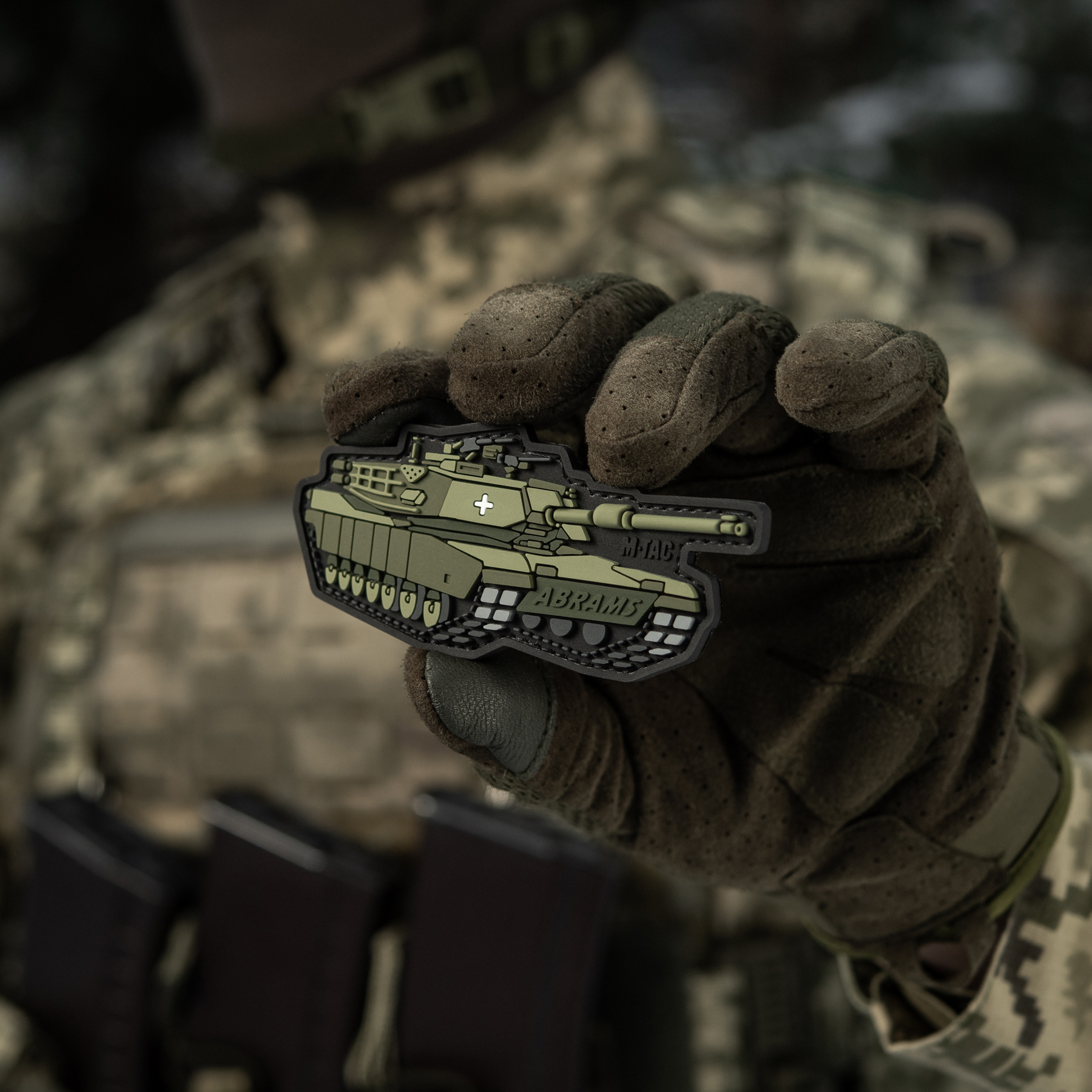 M-Tac нашивка ABRAMS (PVC) olive M-Tac нашивка ABRAMS (PVC) olive - Зображення 8