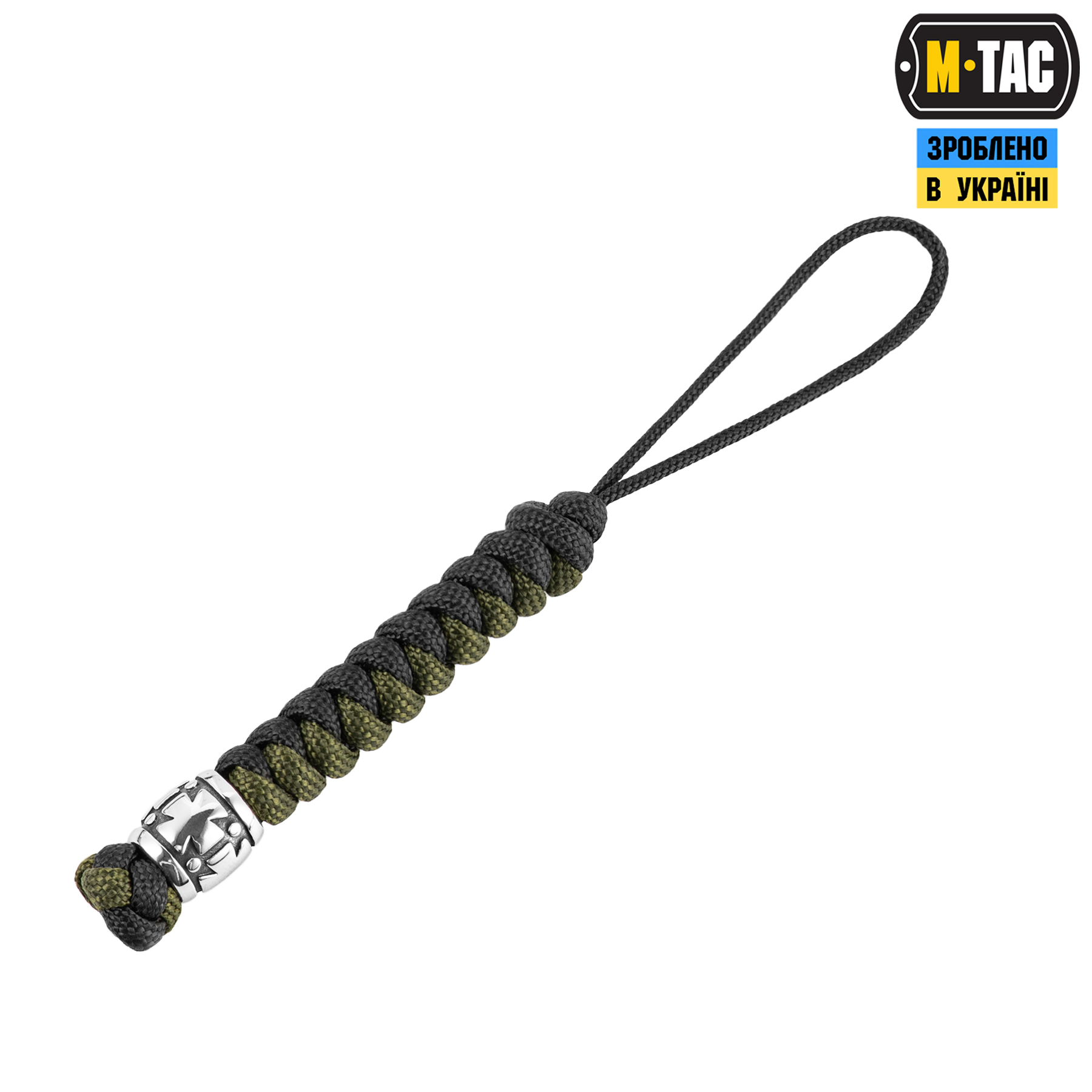 M-Tac темляк Viper Козацький Хрест V.2 Steel Black&Olive M-Tac темляк Viper Козацький Хрест V.2 Steel Black&Olive