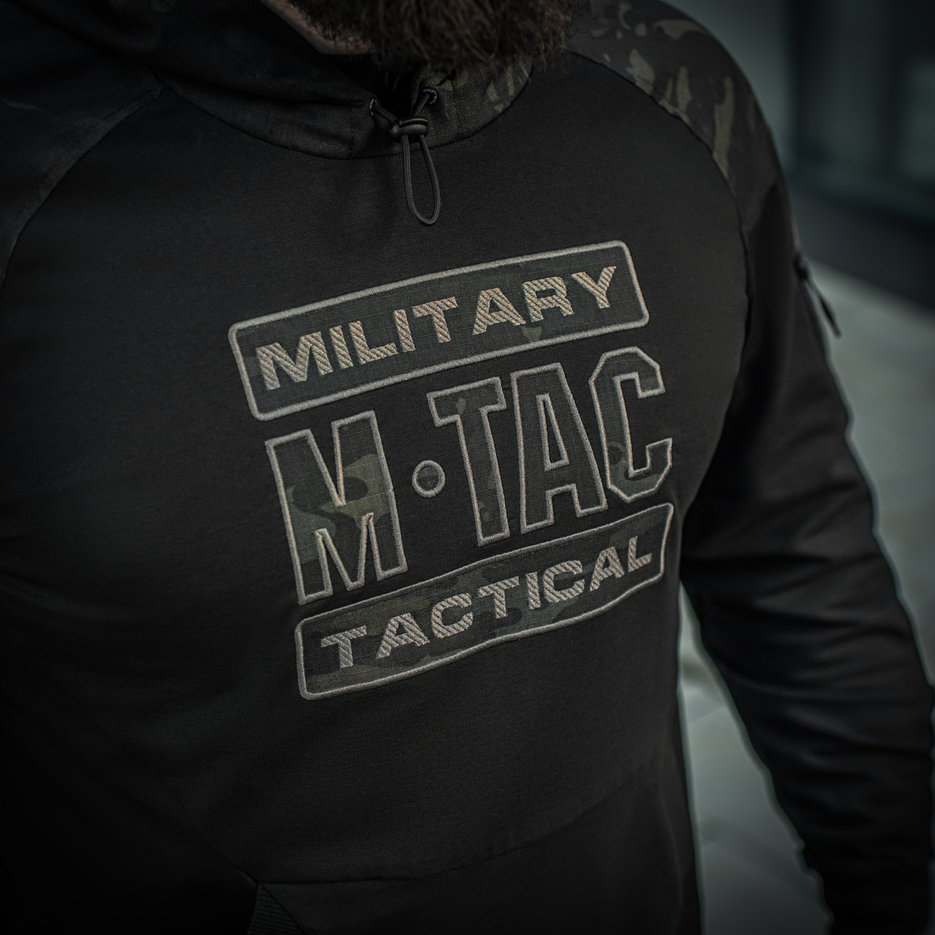 M-Tac кофта Hoodie Combat Black Multicam M-Tac кофта Hoodie Combat Black Multicam - Зображення 25