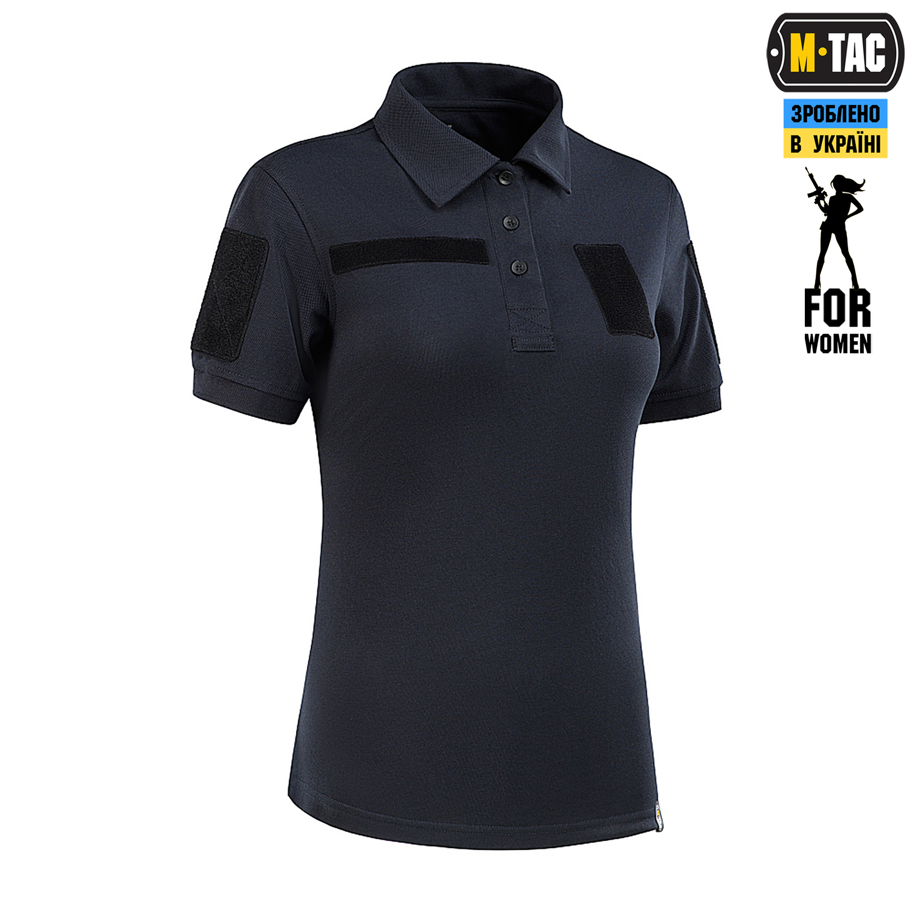 M-Tac поло тактичне 65/35 Lady Dark Navy Blue M-Tac поло тактичне 65/35 Lady Dark Navy Blue - Зображення 3
