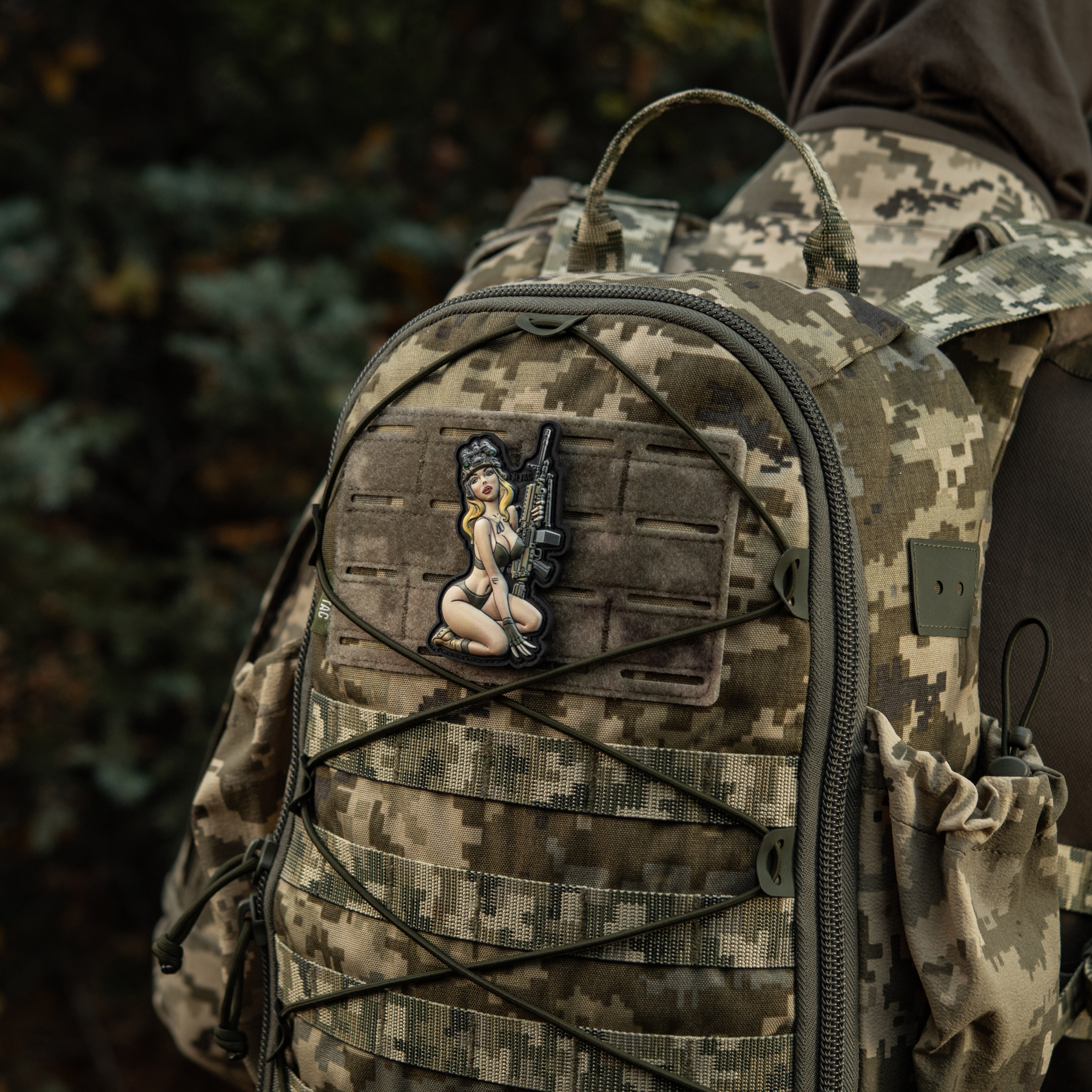 M-Tac нашивка Tactical girl №5 PVC Olive M-Tac нашивка Tactical girl №5 PVC Olive — изображение 9