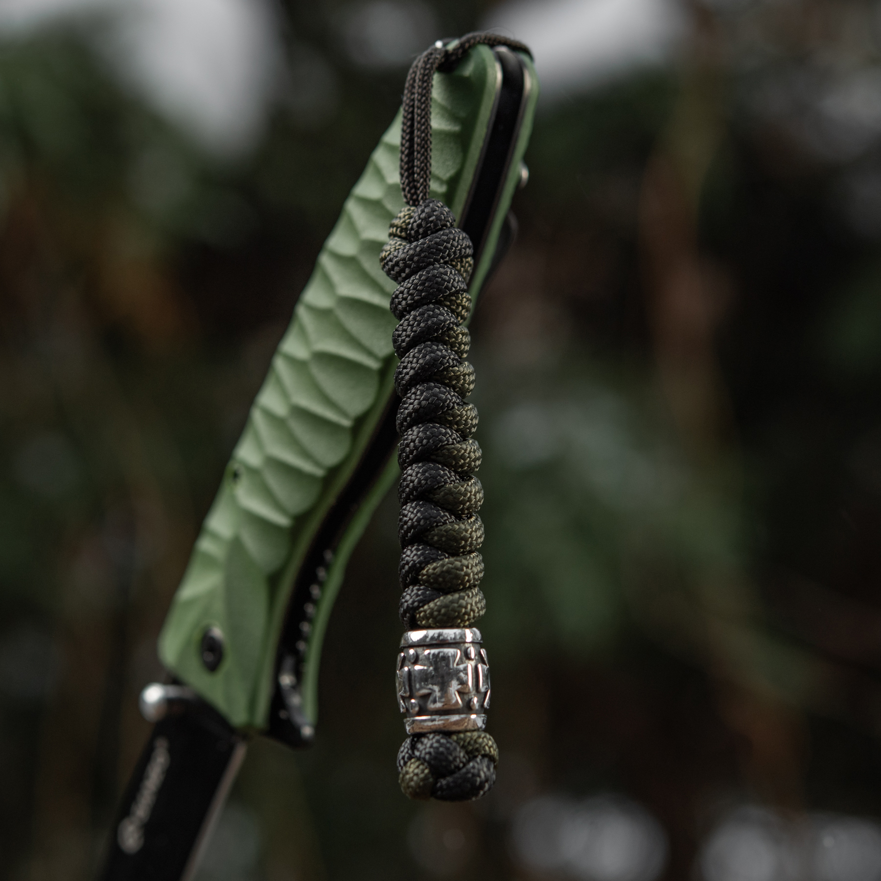M-Tac темляк Viper Козацький Хрест V.2 Steel Black&Olive M-Tac темляк Viper Козацький Хрест V.2 Steel Black&Olive - Зображення 5