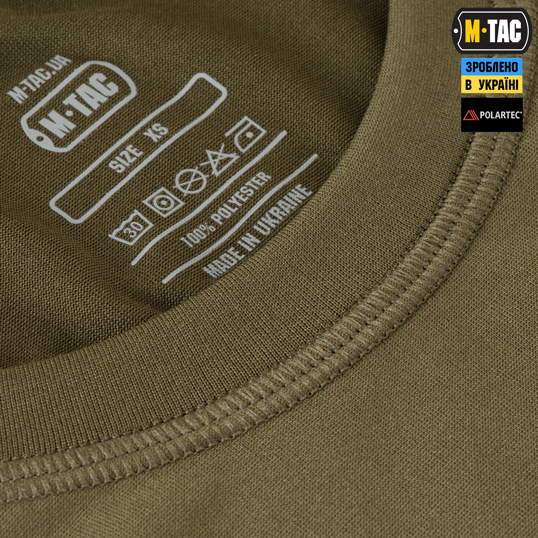 M-Tac футболка Ultra Light Polartec Dark Olive M-Tac футболка Ultra Light Polartec Dark Olive — изображение 5