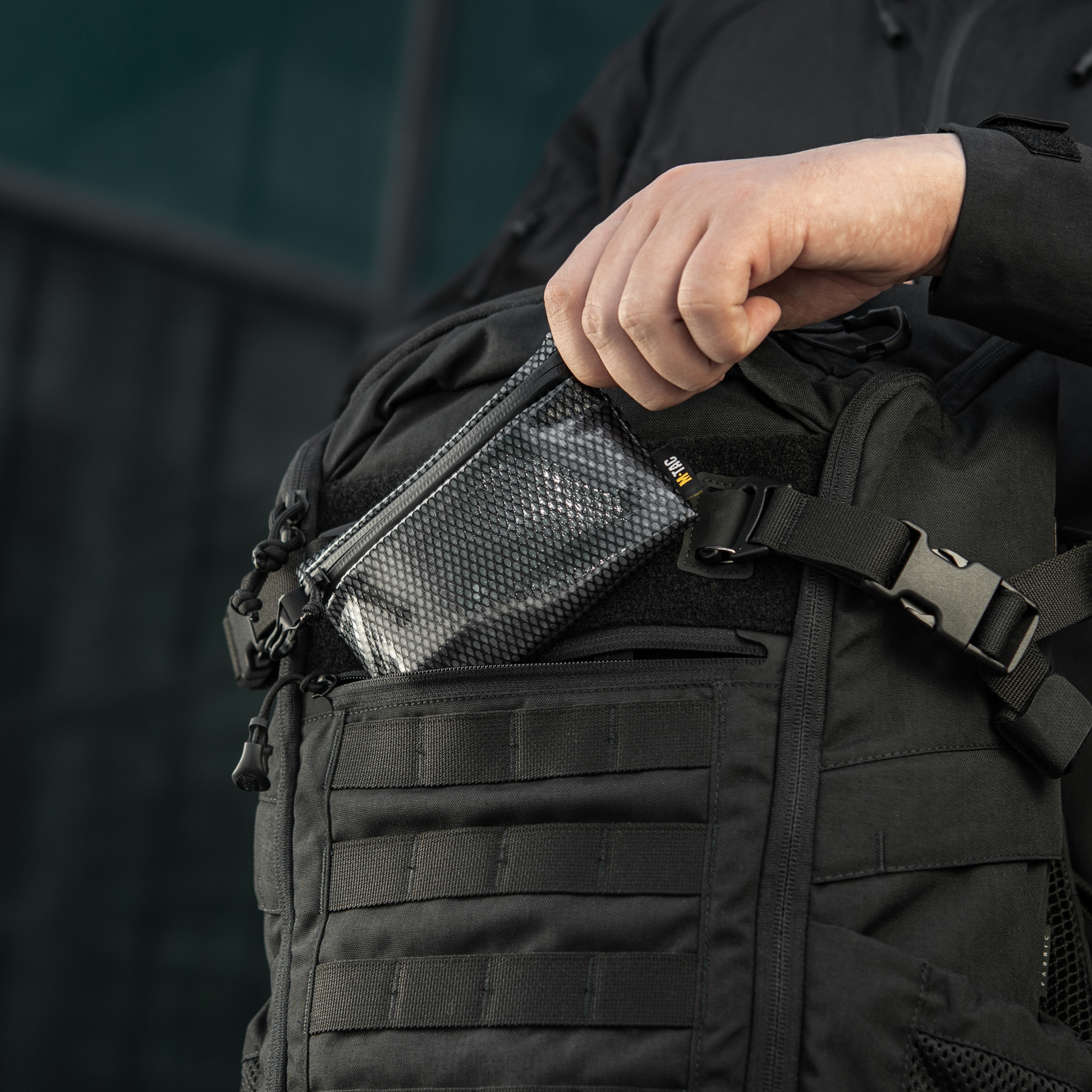 M-Tac комплект органайзерів Zip Pocket Set Elite Black M-Tac комплект органайзерів Zip Pocket Set Elite Black — изображение 15