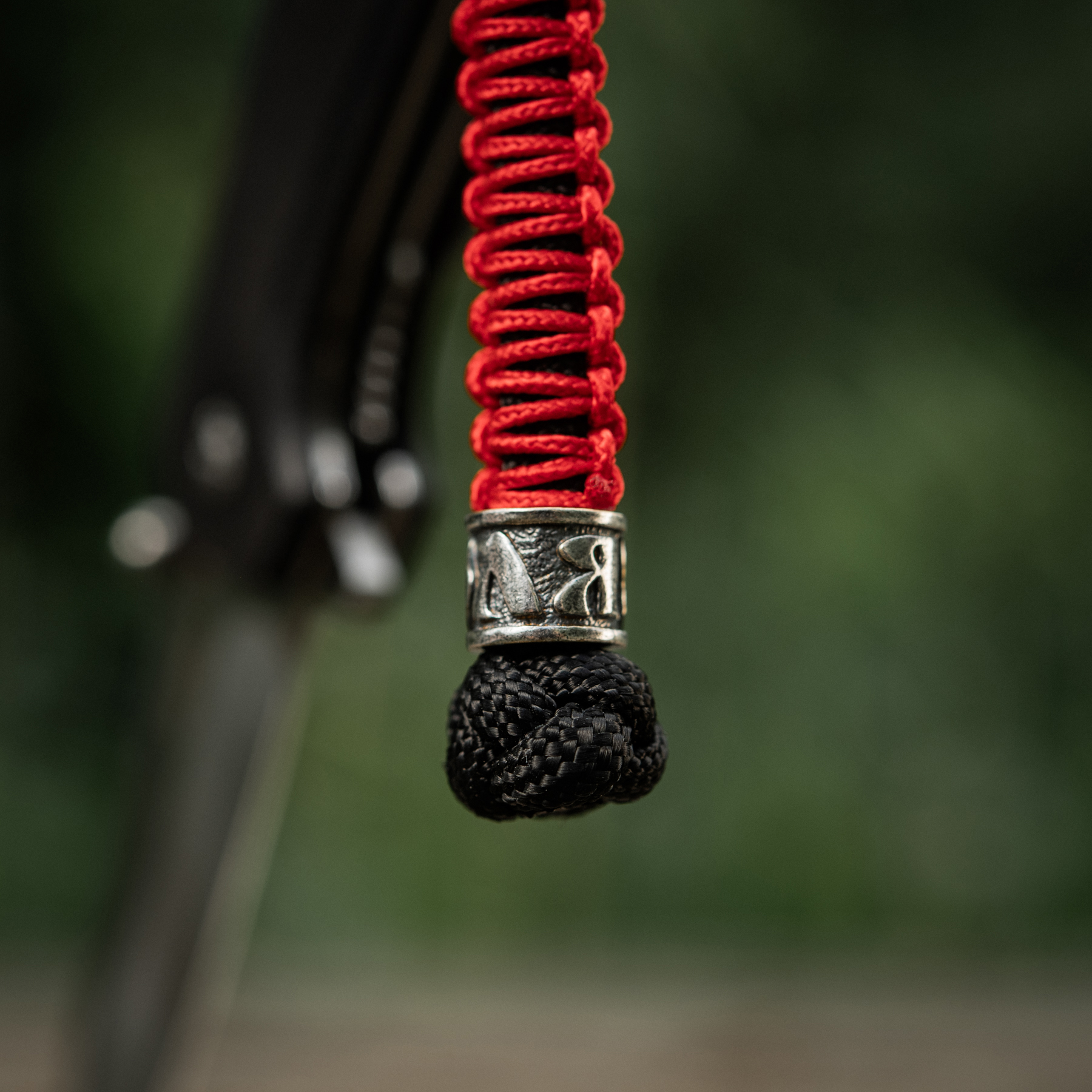M-Tac темляк Scandinavian Воля Silver Black&Red M-Tac темляк Scandinavian Воля Silver Black&Red — изображение 9