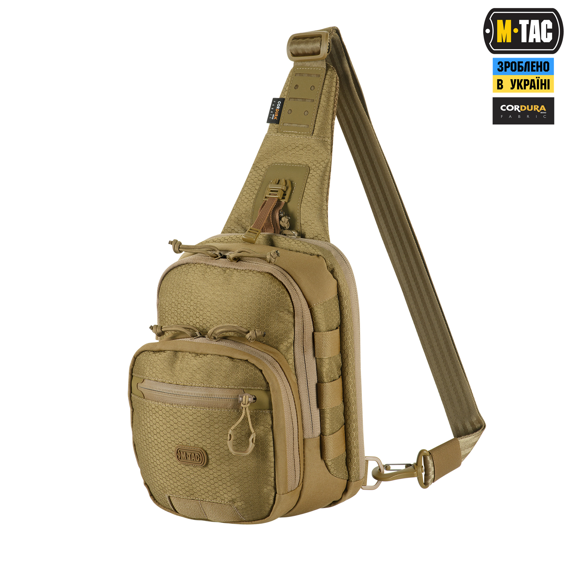 M-Tac сумка Cross Bag Slim Elite Hex Coyote M-Tac сумка Cross Bag Slim Elite Hex Coyote