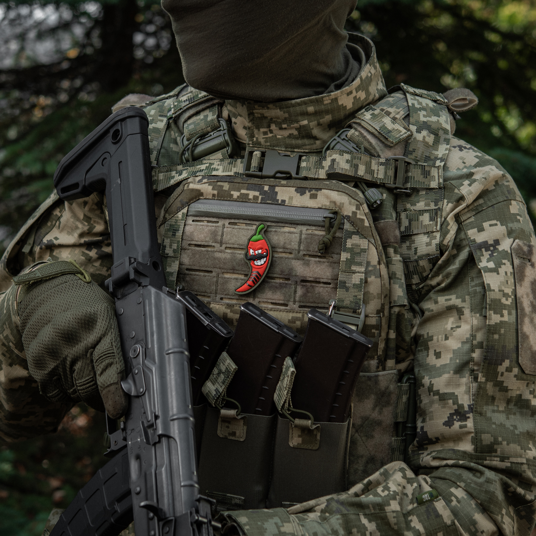 M-Tac нашивка Перчик 3D головний сержант (PVC) M-Tac нашивка Перчик 3D головний сержант (PVC) - Зображення 2