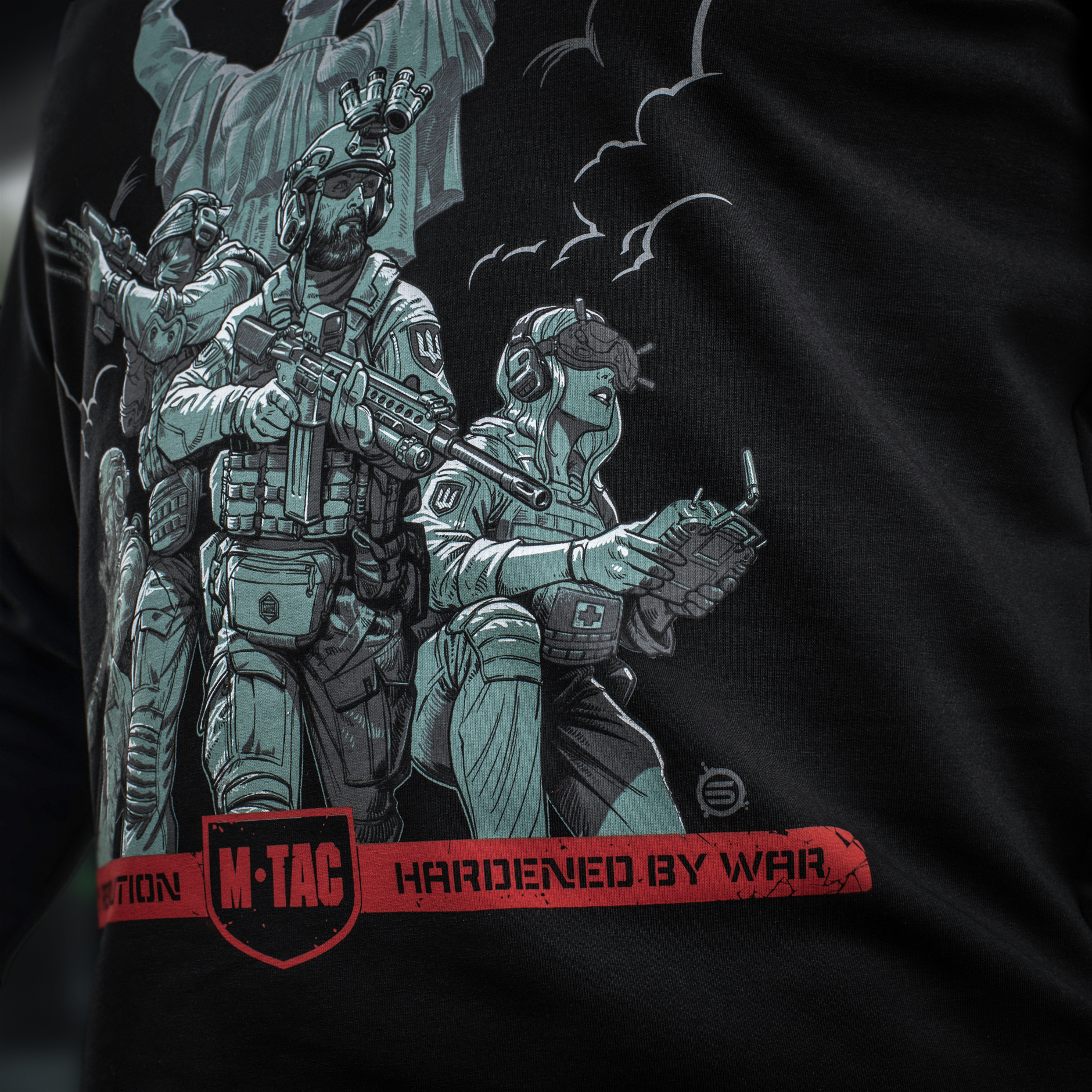 M-Tac кофта Hoodie Freedom Black M-Tac кофта Hoodie Freedom Black - Зображення 14