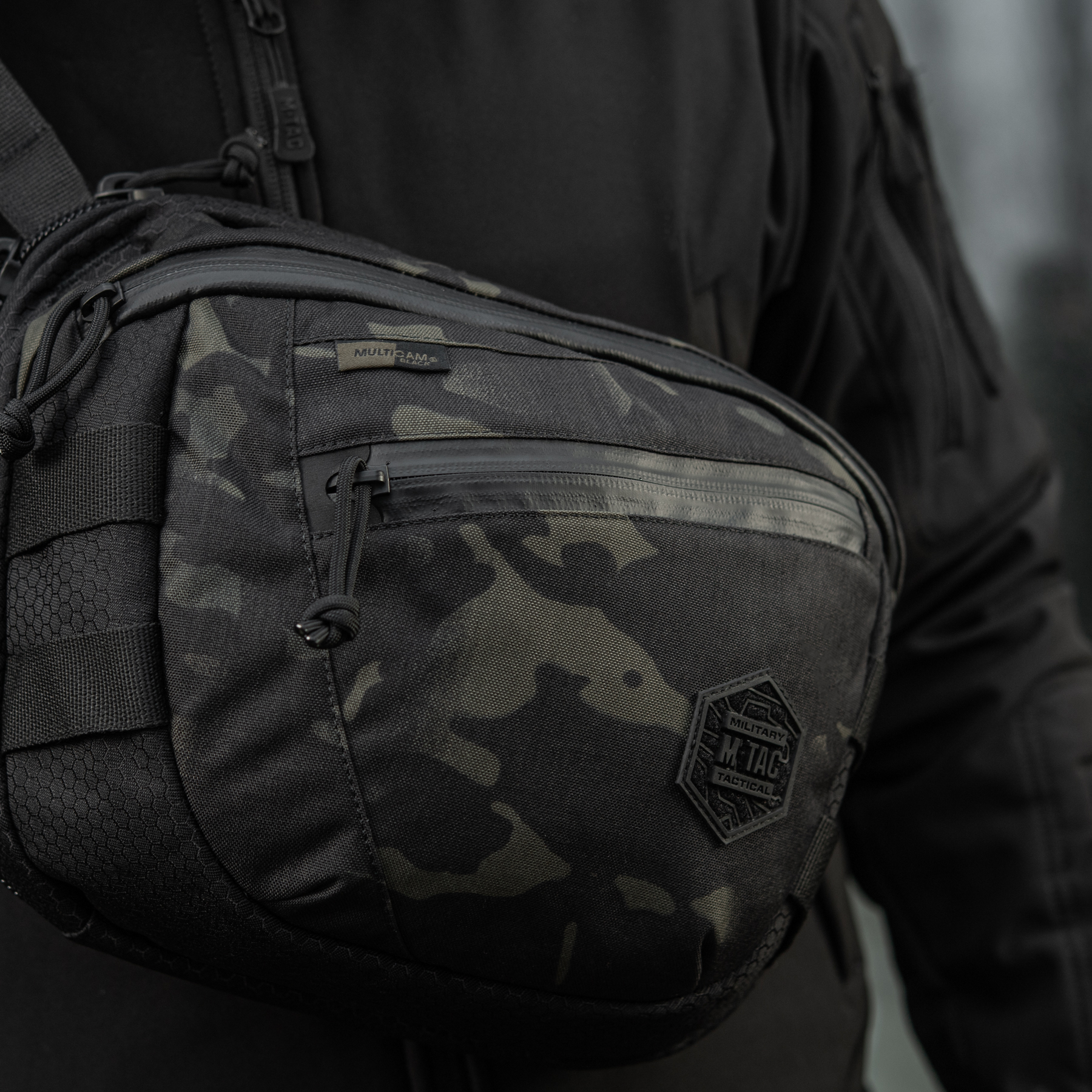 M-Tac сумка Sphaera Hex Hardsling Bag Large Elite Multicam Black/Black M-Tac сумка Sphaera Hex Hardsling Bag Large Elite Multicam Black/Black - Зображення 16
