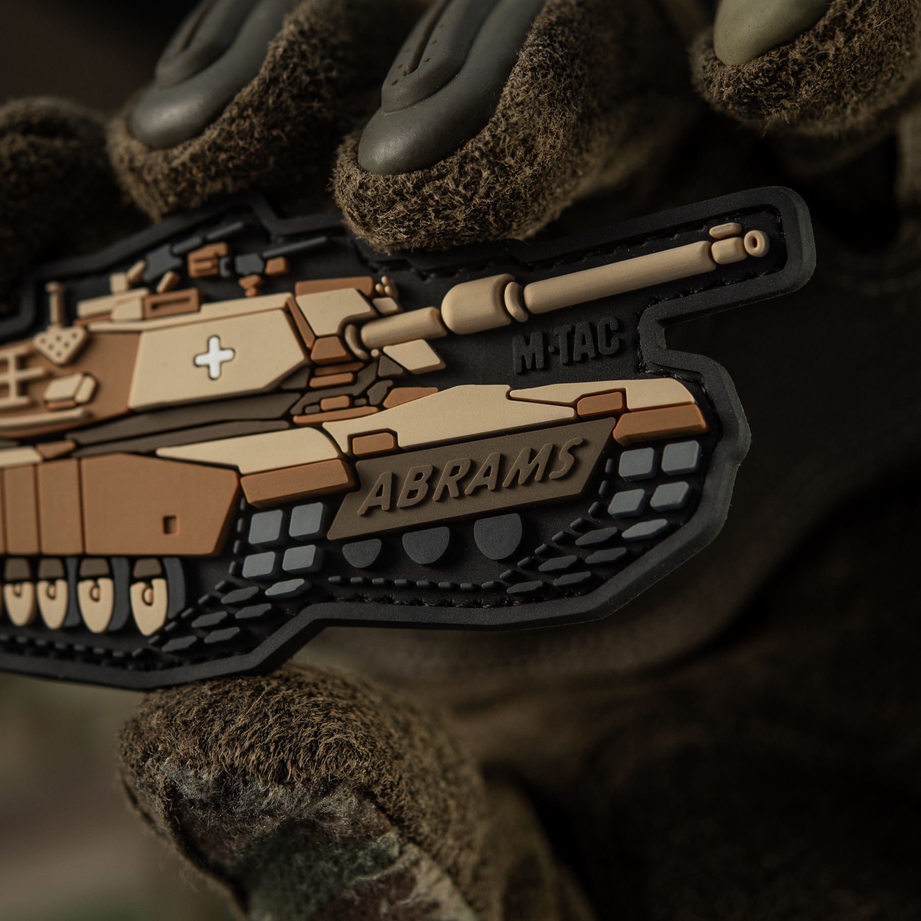 M-Tac нашивка ABRAMS (PVC) coyot M-Tac нашивка ABRAMS (PVC) coyot - Зображення 8