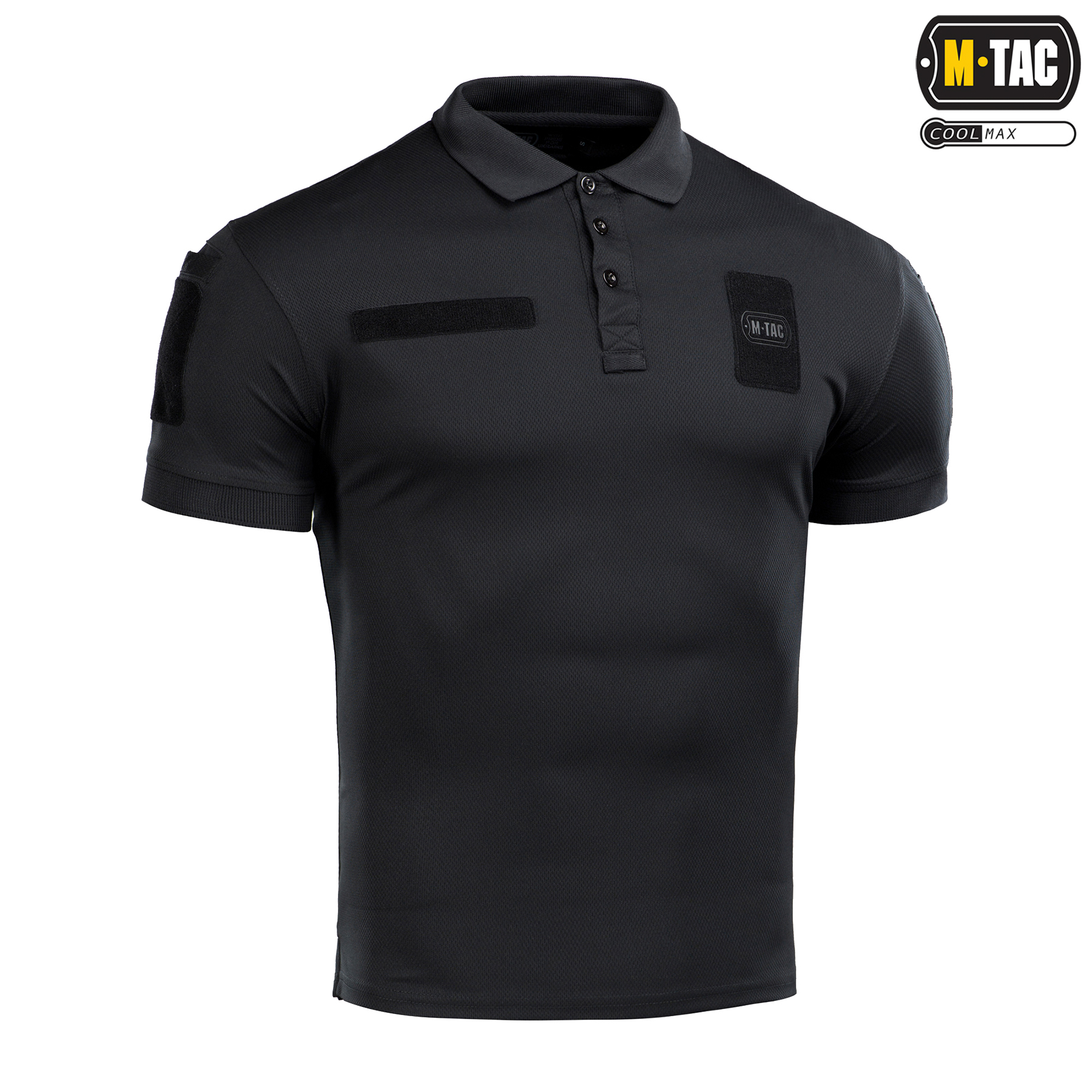 M-Tac поло Elite Tactical Coolmax Black M-Tac поло Elite Tactical Coolmax Black — изображение 3