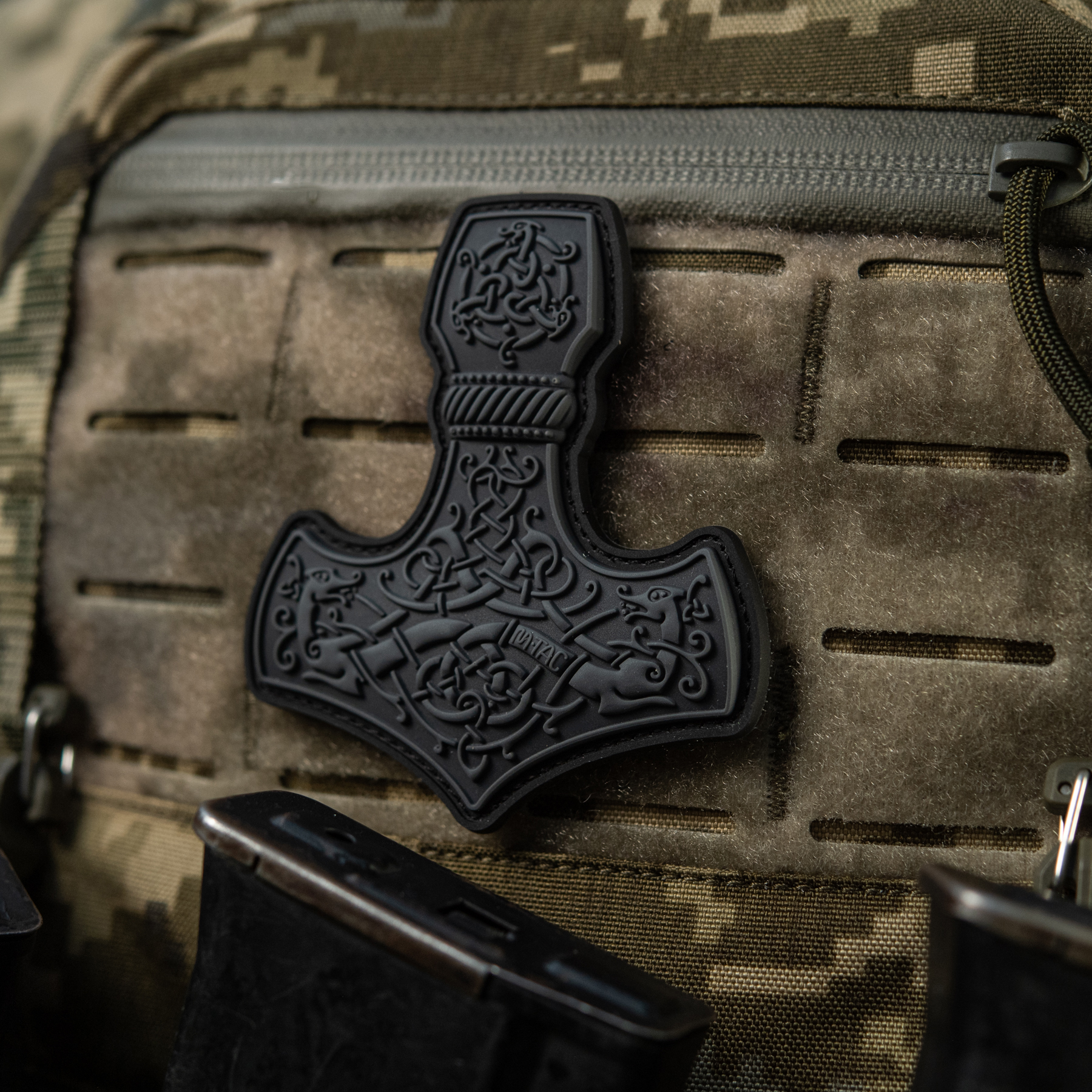 M-Tac нашивка Mjölnir Large PVC Grey M-Tac нашивка Mjölnir Large PVC Grey - Зображення 8