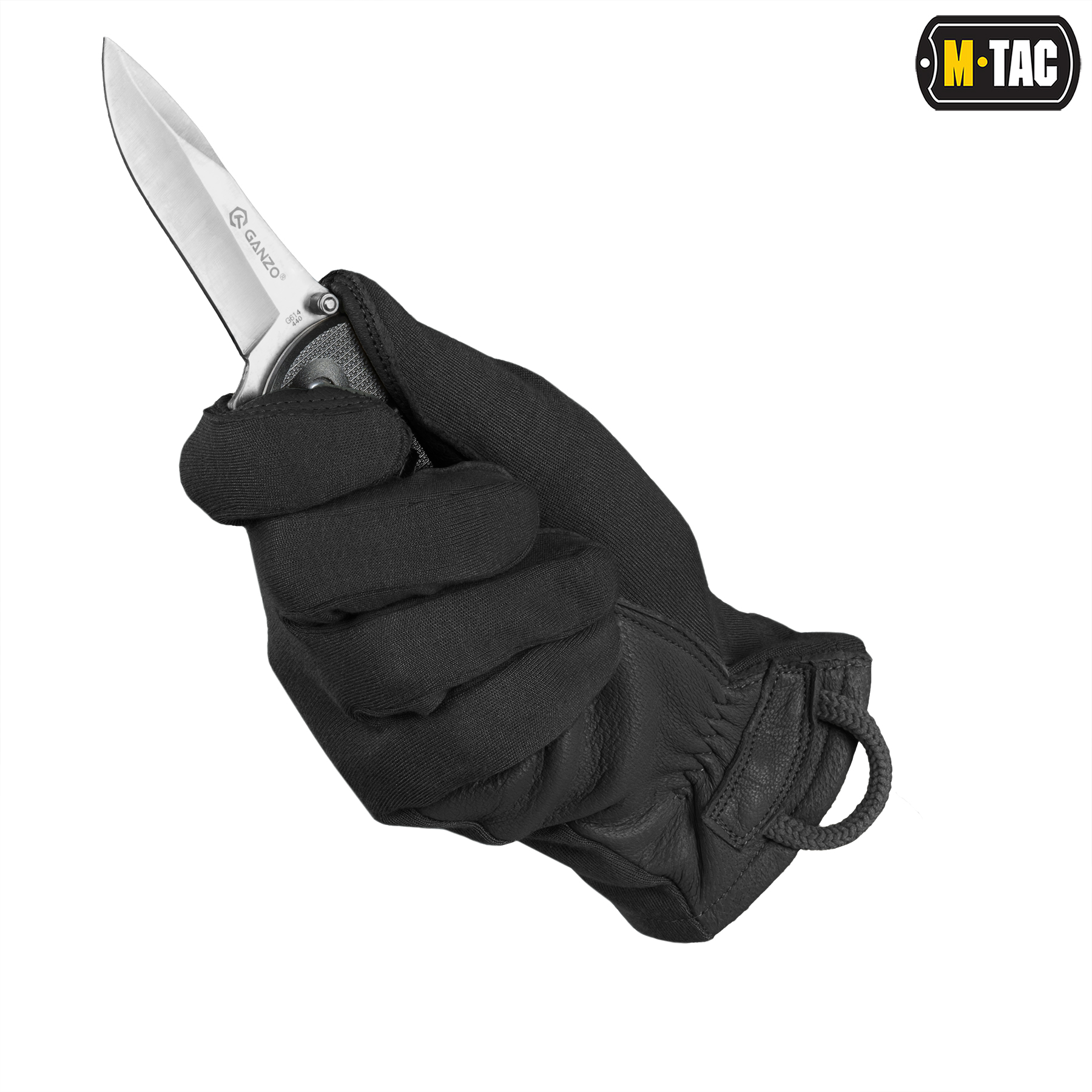 M-Tac рукавички Nomex Sport Leather Black M-Tac рукавички Nomex Sport Leather Black — изображение 5