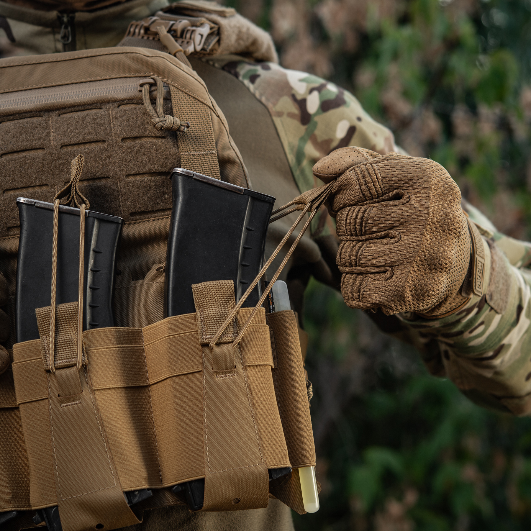 M-Tac передня панель для плитоноски Cuirass QRS на три магазина Coyote M-Tac передня панель для плитоноски Cuirass QRS на три магазина Coyote - Зображення 15