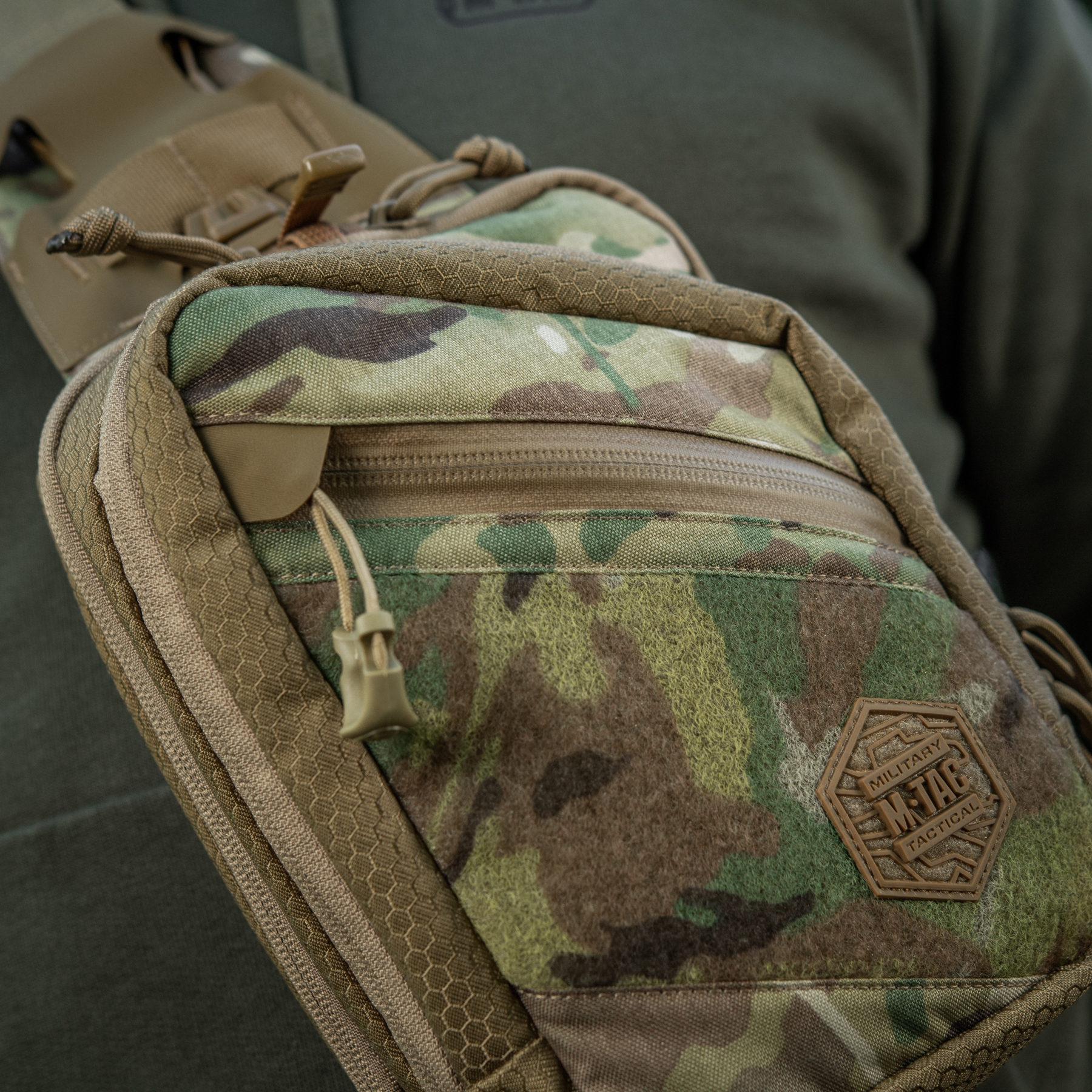 M-Tac сумка Sling Pistol Bag Elite Hex с липучкой Multicam/Coyote M-Tac сумка Sling Pistol Bag Elite Hex з липучкою Multicam/Coyote — изображение 10