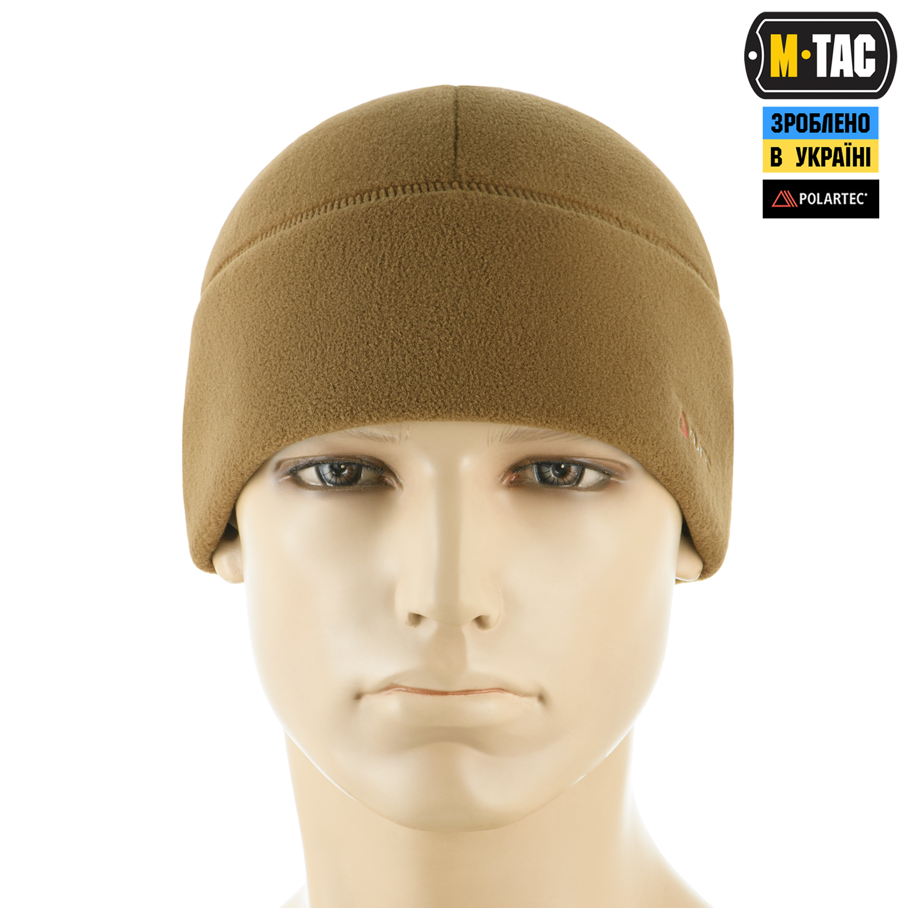 M-Tac шапка Watch Cap фліс Polartec Coyote Brown M-Tac шапка Watch Cap фліс Polartec Coyote Brown - Зображення 2