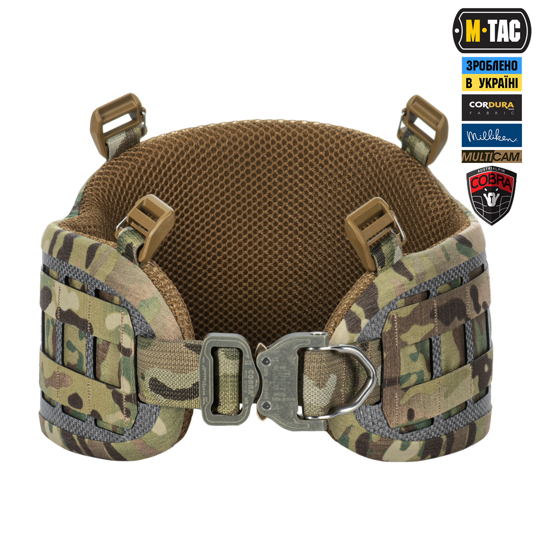 M-Tac пояс тактичний War Belt Tiger D-Ring Cobra Multicam M-Tac пояс тактичний War Belt Tiger D-Ring Cobra Multicam — изображение 2