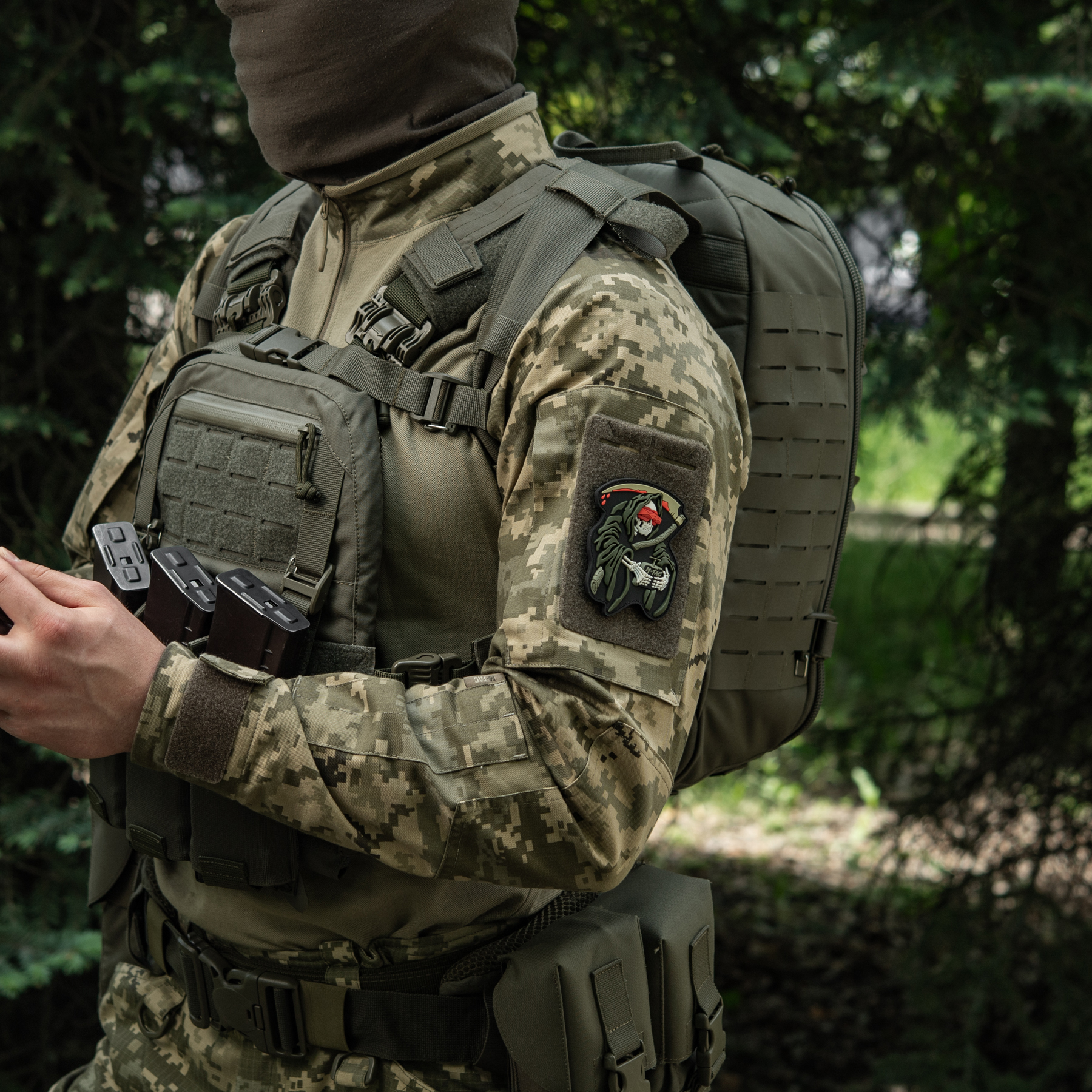 M-Tac нашивка FPV Operator PVC Black/Olive M-Tac нашивка FPV Operator PVC Black/Olive — изображение 13