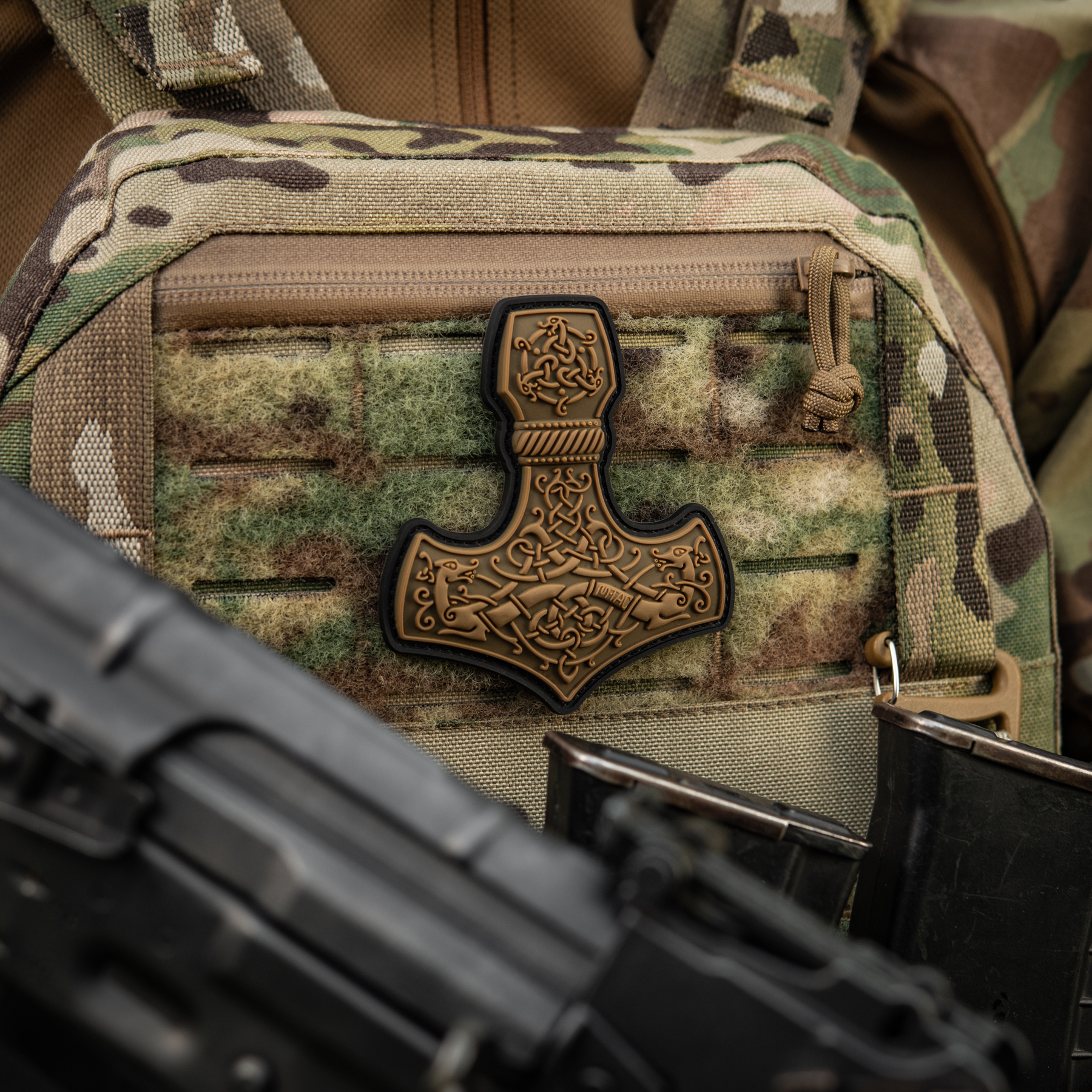 M-Tac нашивка Mjölnir Large PVC Coyote M-Tac нашивка Mjölnir Large PVC Coyote - Зображення 8