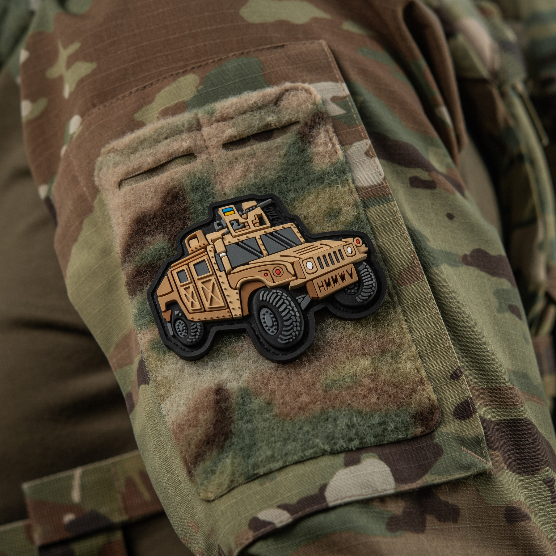 M-Tac нашивка HMWWV (PVC) coyote M-Tac нашивка HMWWV (PVC) coyote — изображение 8