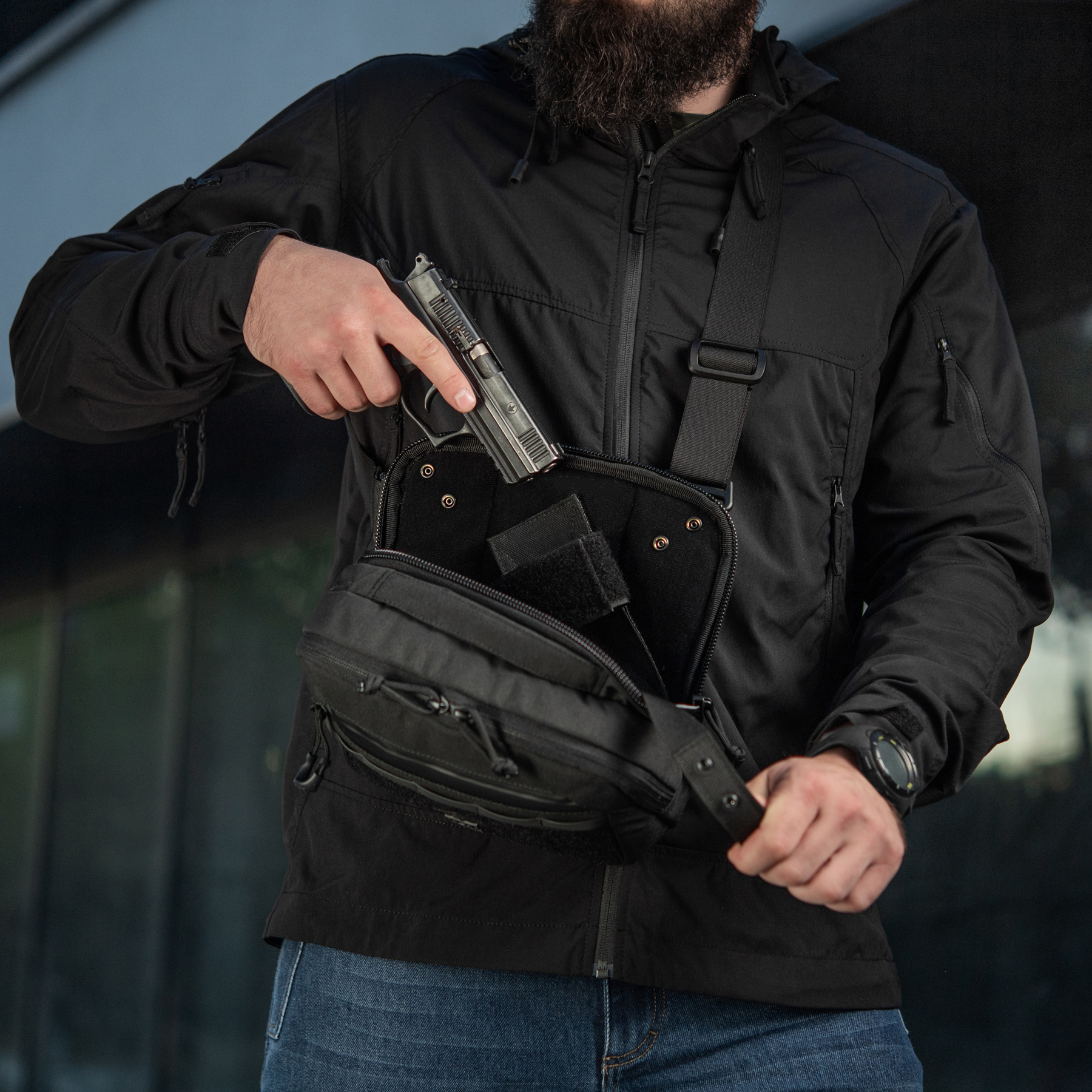 M-Tac сумка EDC Bag Elite Black M-Tac сумка EDC Bag Elite Black — изображение 27