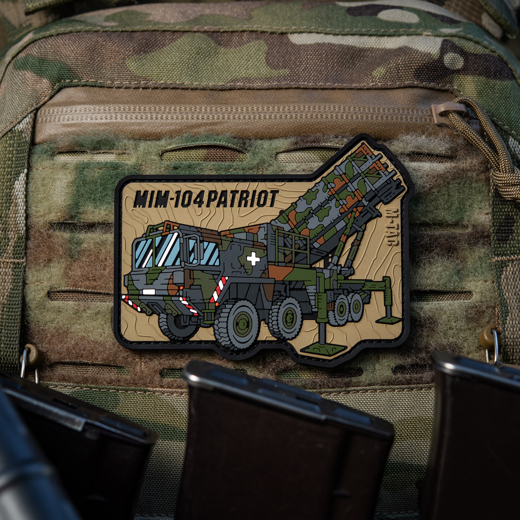 M-Tac нашивка MIM-104 Patriot (PVC) M-Tac нашивка MIM-104 Patriot (PVC) - Зображення 4