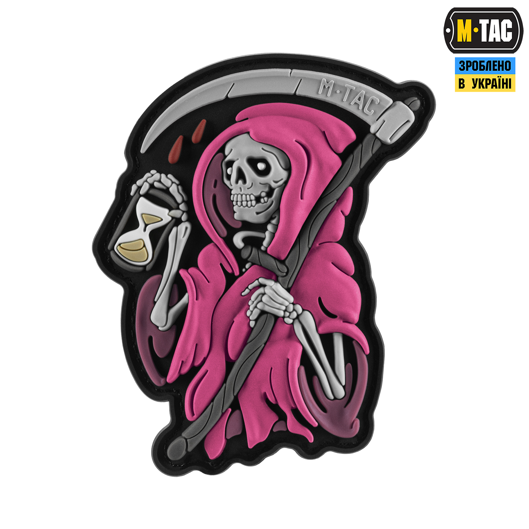 M-Tac нашивка Time PVC Pink/Black M-Tac нашивка Time PVC Pink/Black