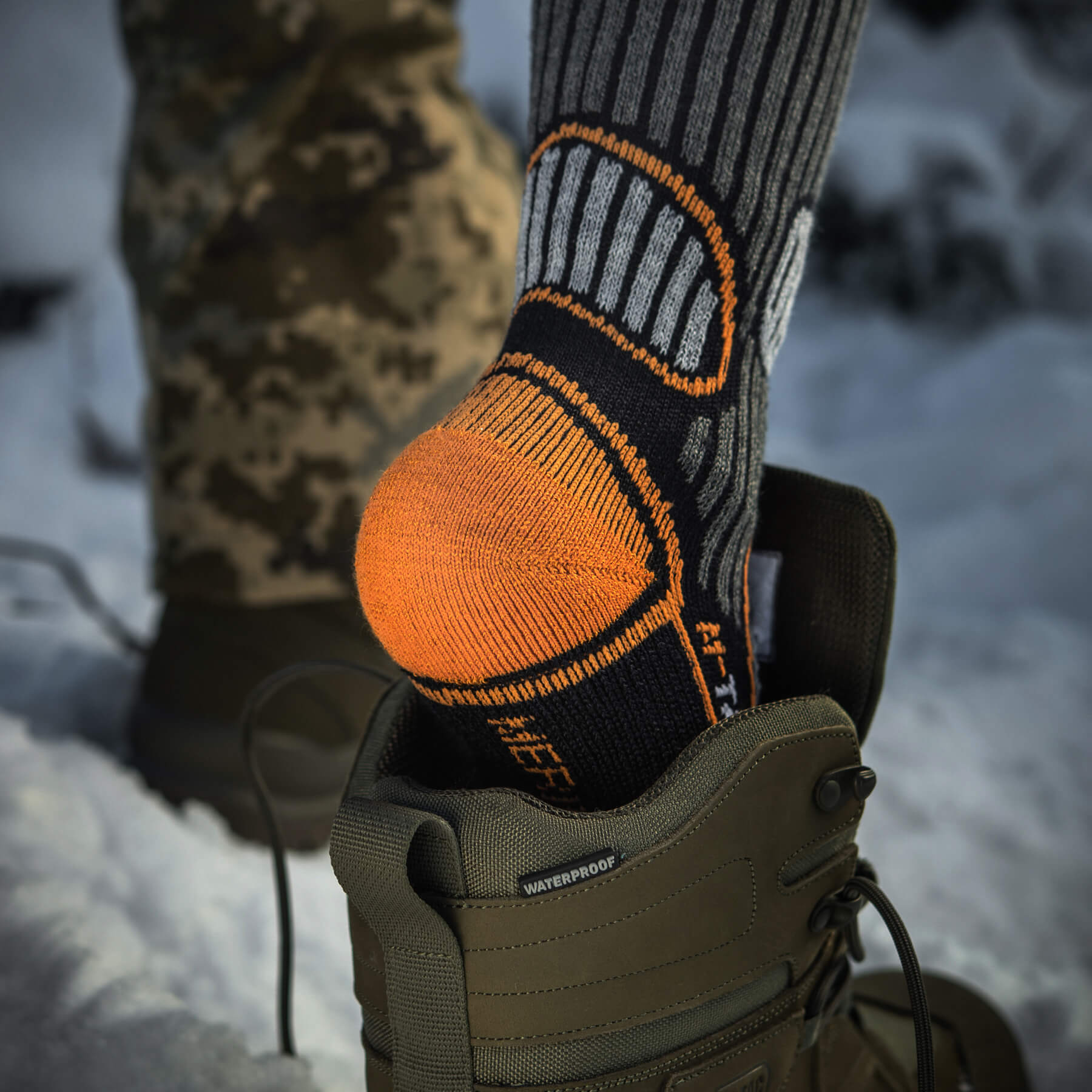 M-Tac шкарпетки Polar Merino 40% Long Black M-Tac шкарпетки Polar Merino 40% Long Black — изображение 17