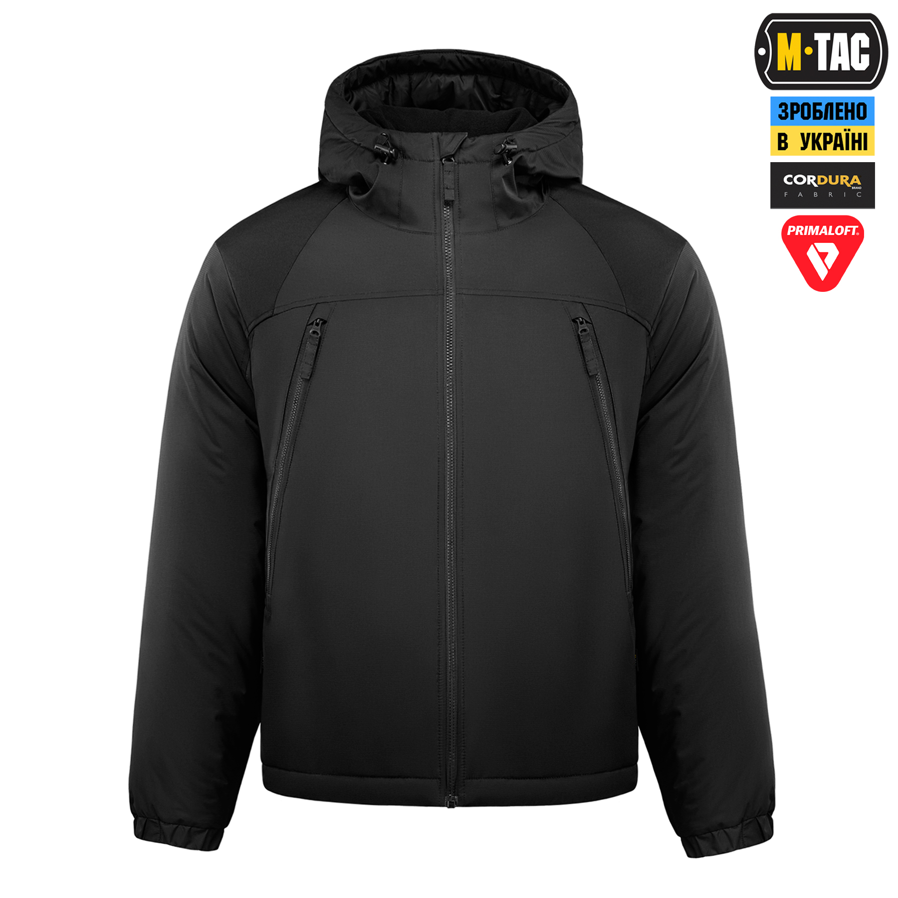 M-Tac куртка зимова Alpha Basic Primaloft Black M-Tac куртка зимова Alpha Basic Primaloft Black - Зображення 2