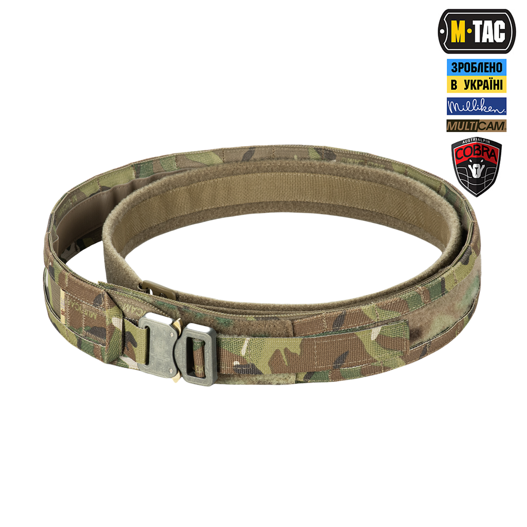 M-Tac ремінь Range Belt Cobra Buckle Gen.IV Multicam M-Tac ремінь Range Belt Cobra Buckle Gen.IV Multicam - Зображення 2