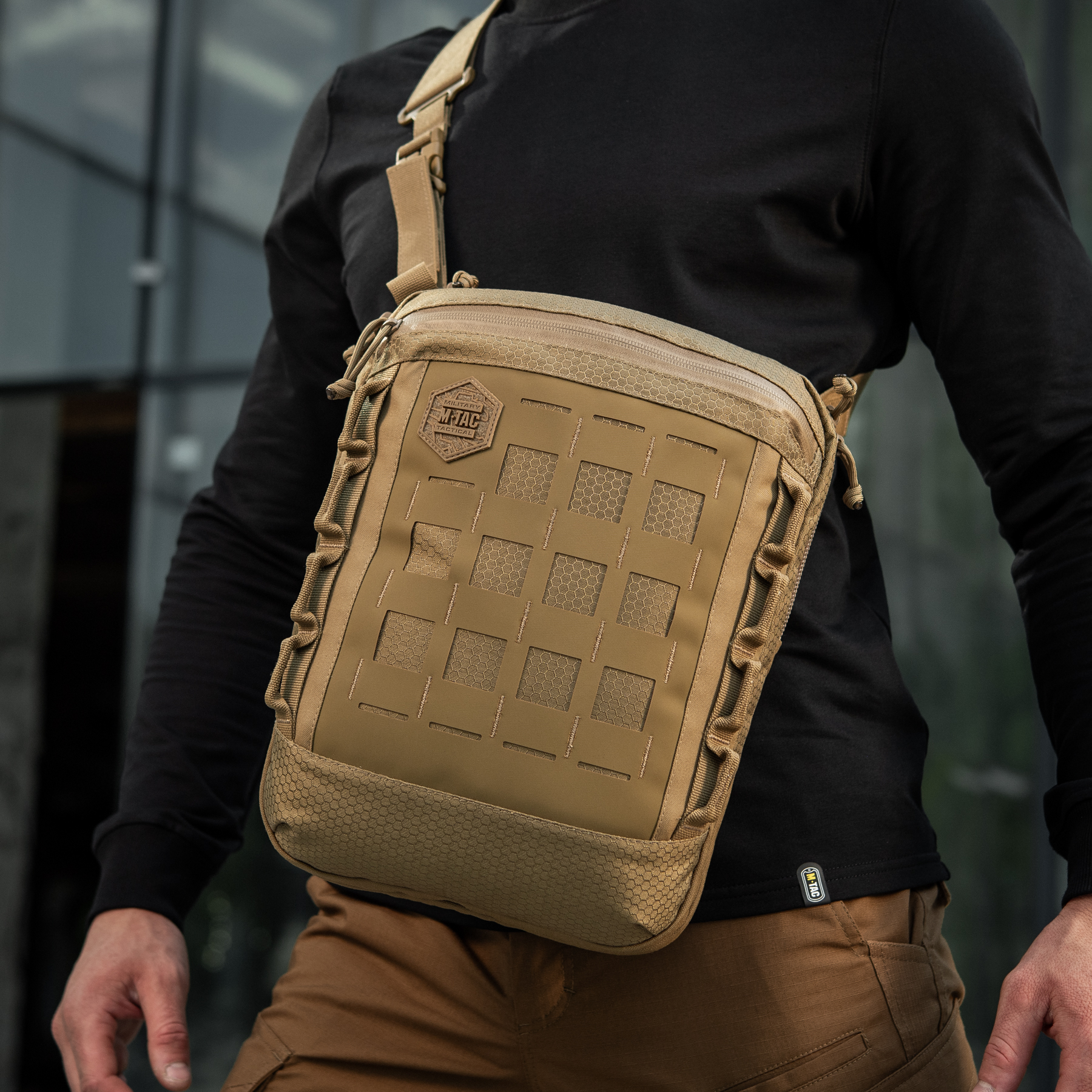 M-Tac сумка планшет Laser Cut Hex Coyote M-Tac сумка планшет Laser Cut Hex Coyote — изображение 23