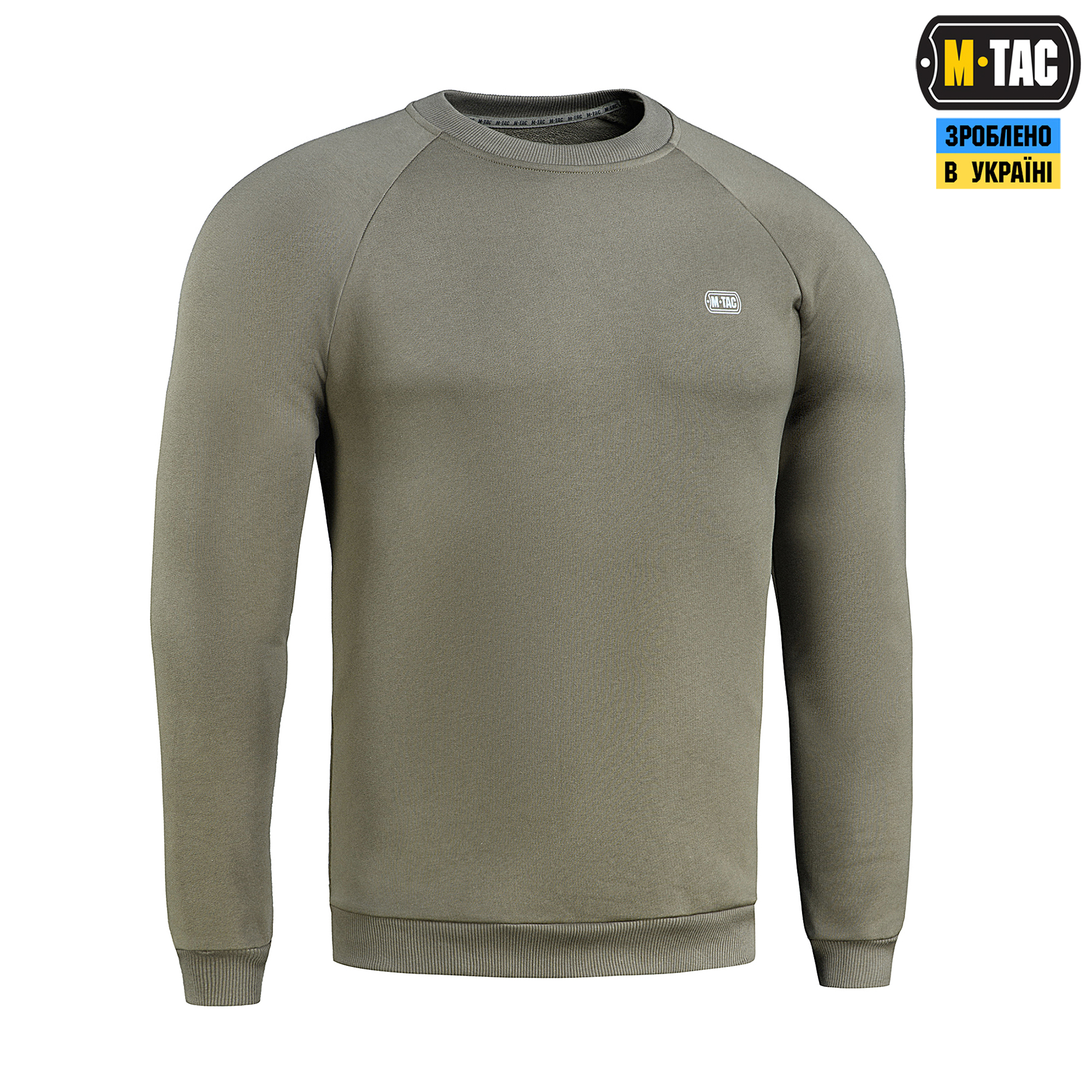 M-Tac свитшот Cotton Dark Olive M-Tac світшот Cotton Dark Olive — изображение 3