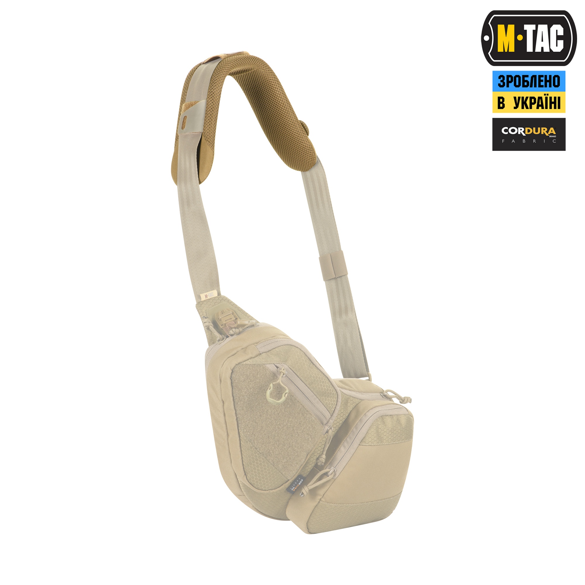 M-Tac демпфер плечовий на лямку 40 мм Elite Coyote M-Tac демпфер плечовий на лямку 40 мм Elite Coyote