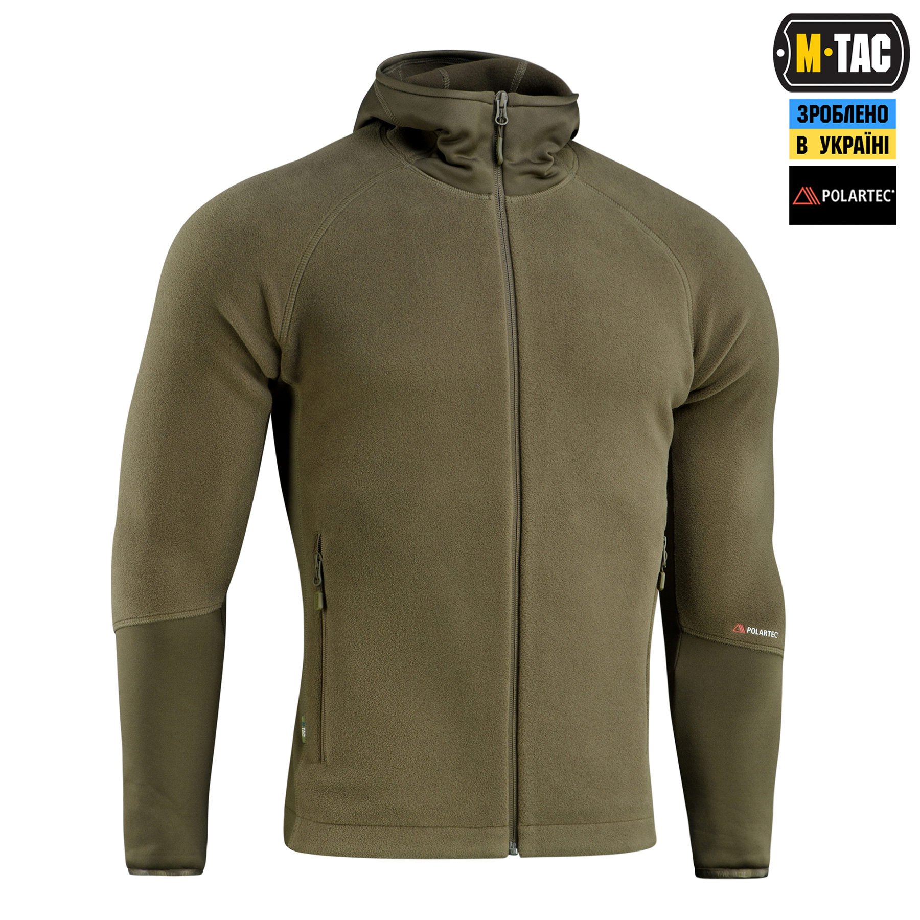 M-Tac кофта Hoodie Polartec Sport Dark Olive M-Tac кофта Hoodie Polartec Sport Dark Olive — изображение 3