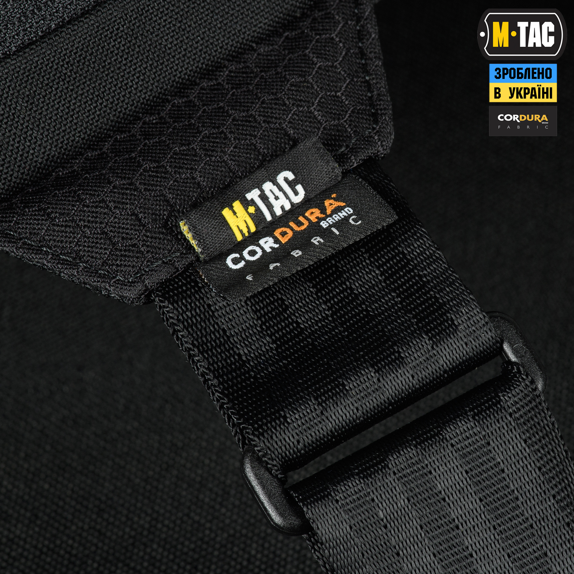 M-Tac сумка Sling Pistol Bag Elite Hex з липучкою Black M-Tac сумка Sling Pistol Bag Elite Hex з липучкою Black - Зображення 7