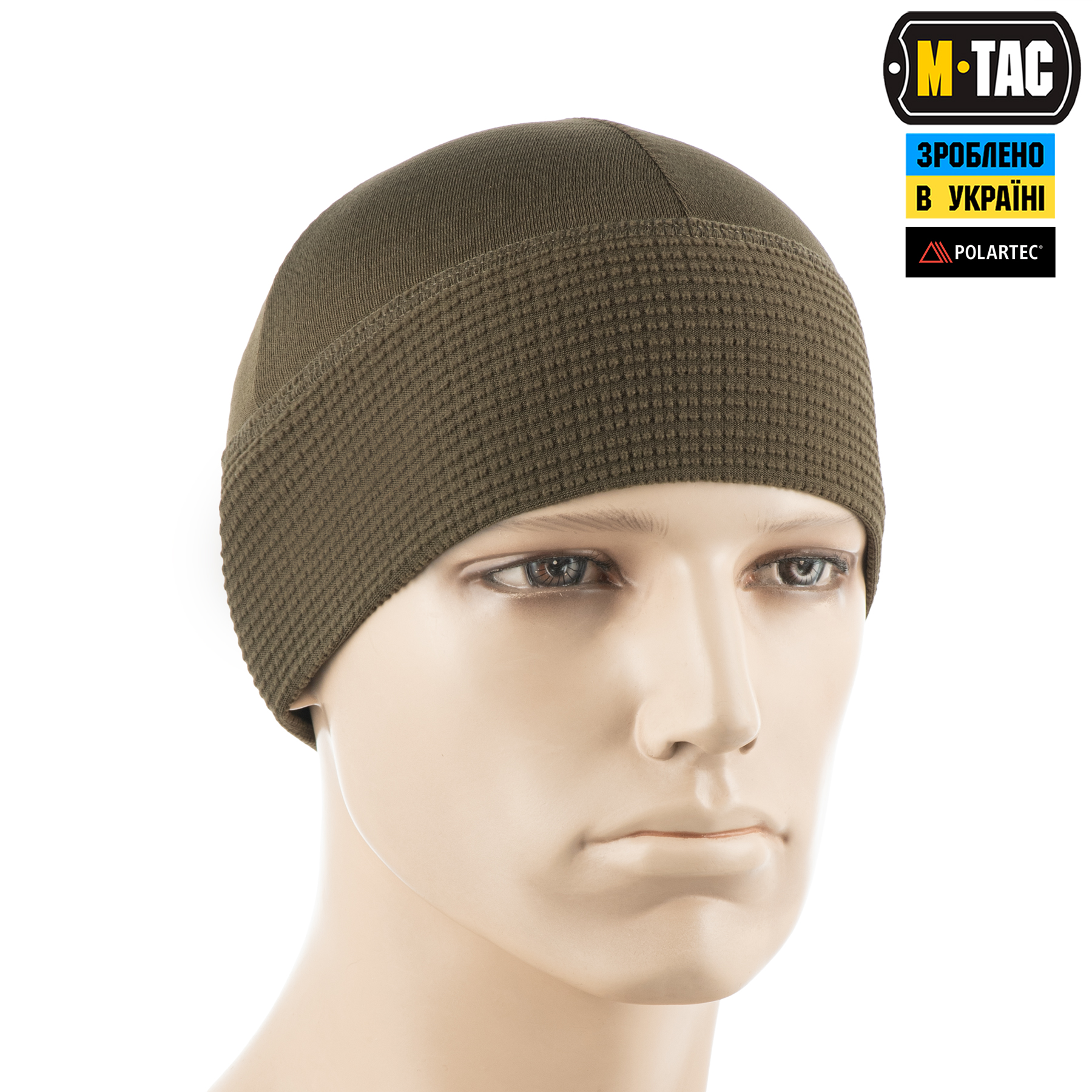 M-Tac шапка-підшоломник Polartec Dark Olive M-Tac шапка-підшоломник Polartec Dark Olive — изображение 3