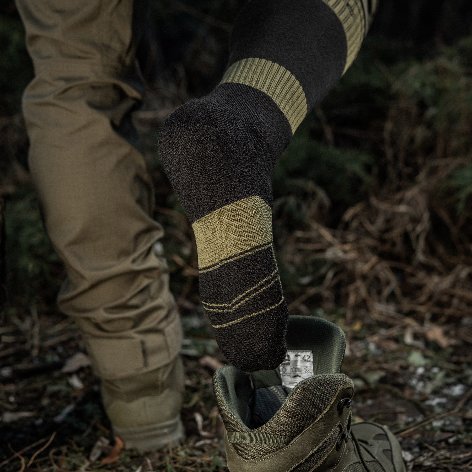 M-Tac шкарпетки зимові Ranger Black/Olive M-Tac шкарпетки зимові Ranger Black/Olive - Зображення 13