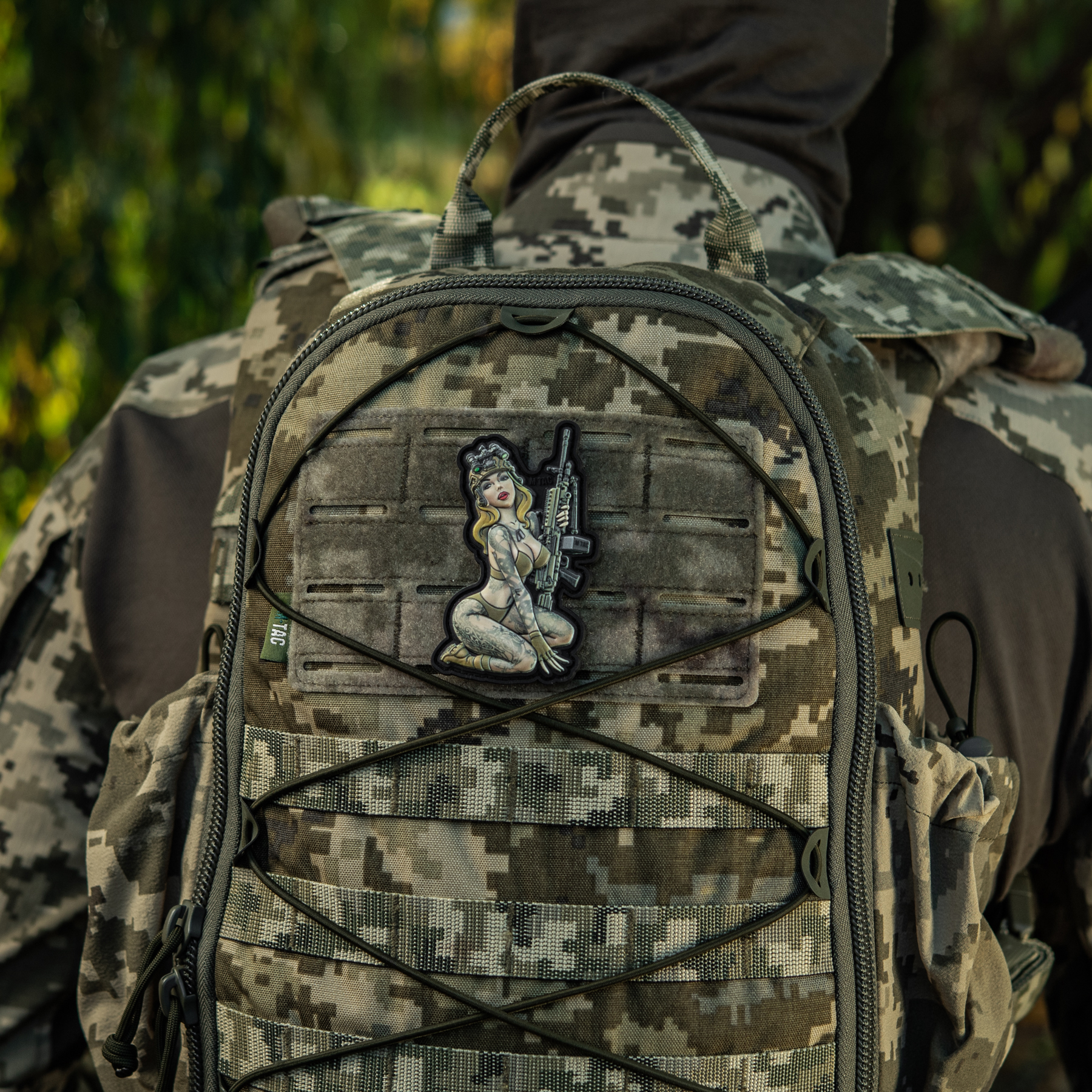 M-Tac нашивка Tactical girl №5 PVC Skandinavik M-Tac нашивка Tactical girl №5 PVC Skandinavik - Зображення 10