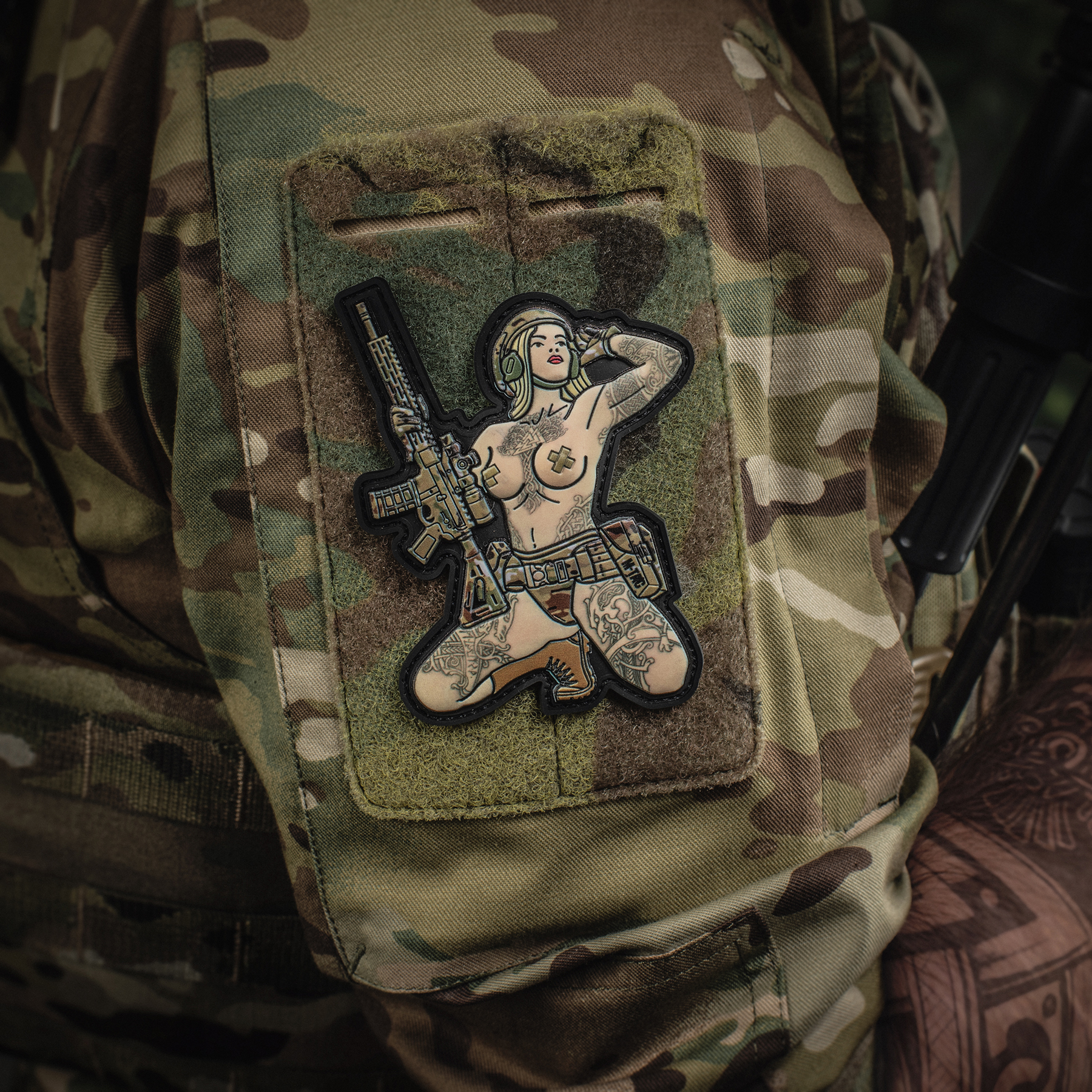 M-Tac нашивка Tactical girl Skandinavik PVC MC M-Tac нашивка Tactical girl Skandinavik PVC MC — изображение 6