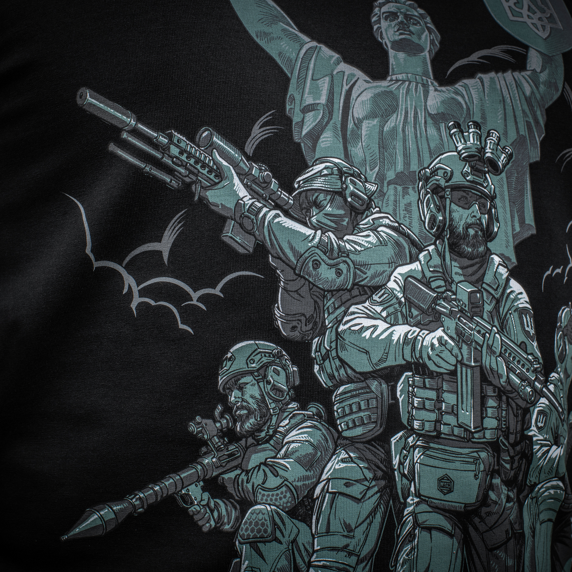 M-Tac кофта Hoodie Freedom Black M-Tac кофта Hoodie Freedom Black - Зображення 17