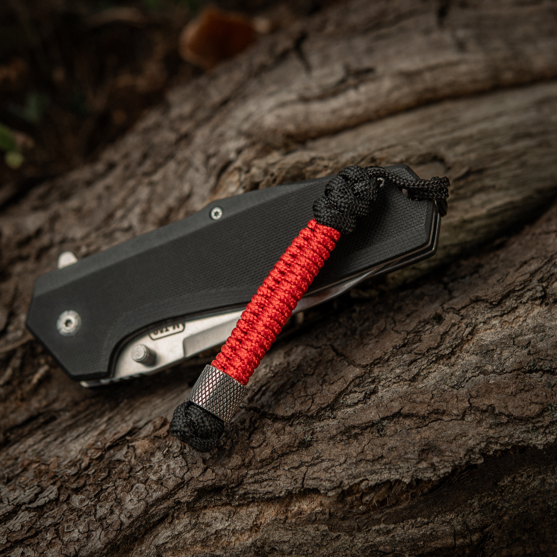M-Tac темляк Fish&Cylindre Steel Black&Red M-Tac темляк Fish&Cylindre Steel Black&Red - Зображення 11