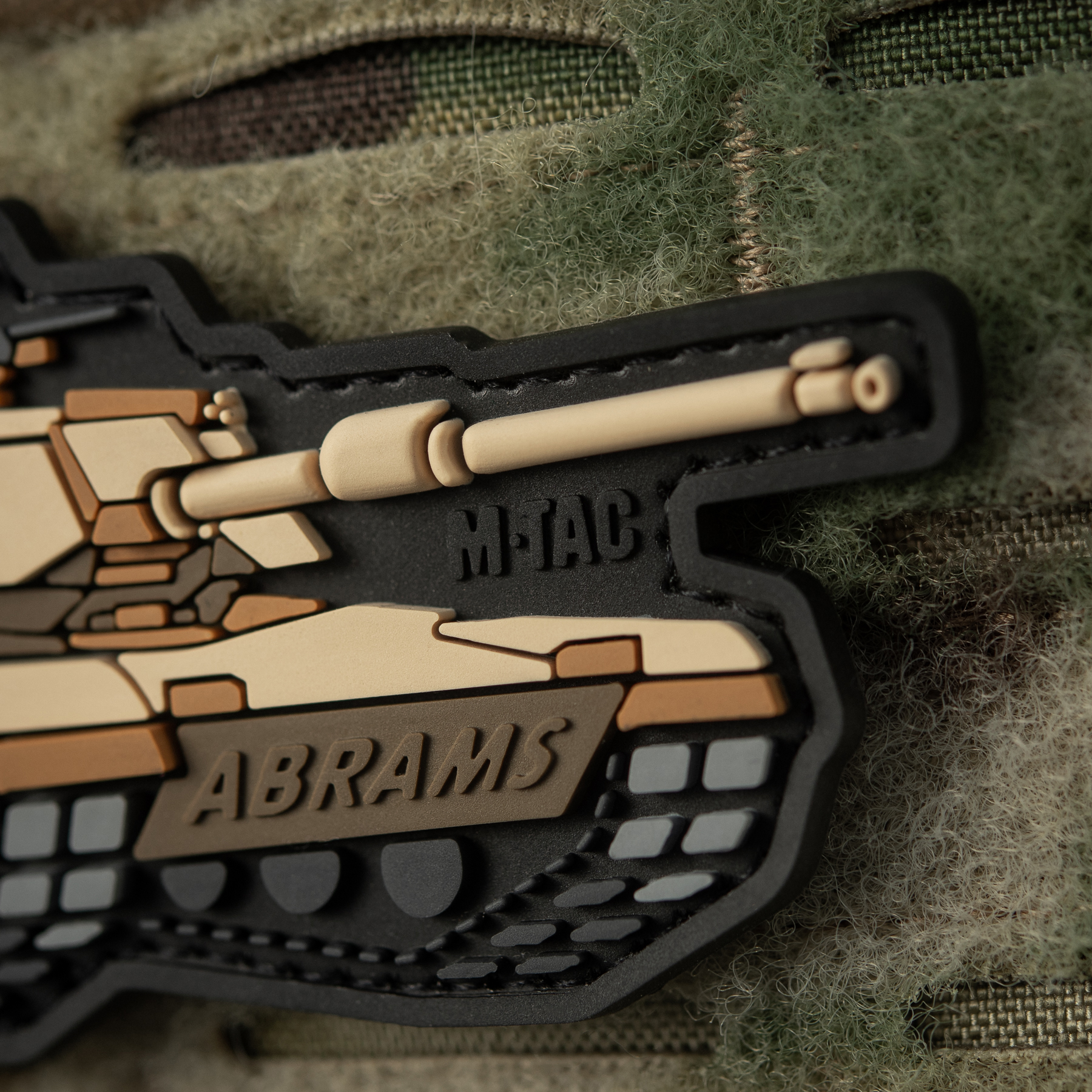 M-Tac нашивка ABRAMS (PVC) coyot M-Tac нашивка ABRAMS (PVC) coyot - Зображення 4