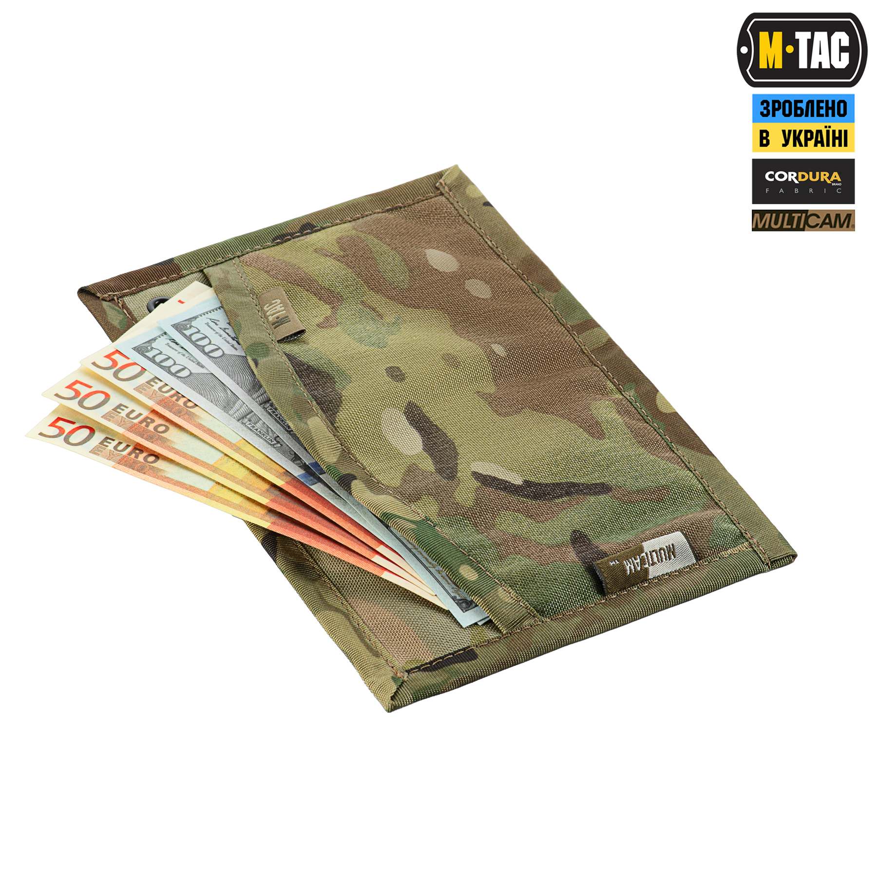 M-Tac гаманець Tactical Wallet Elite Multicam M-Tac гаманець Tactical Wallet Elite Multicam - Зображення 3