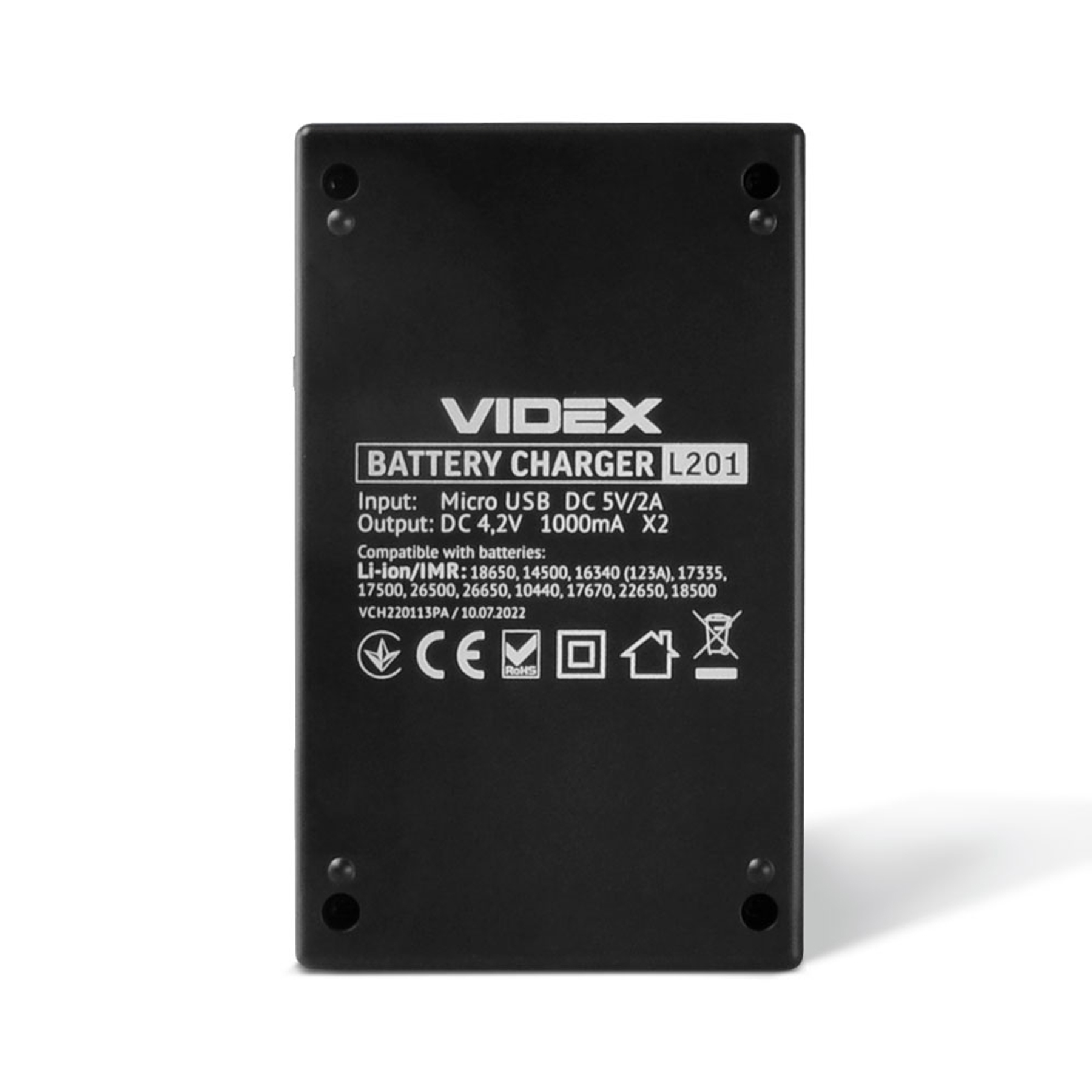 Videx зарядний пристрій VCH-L201 Videx зарядний пристрій VCH-L201 - Зображення 4