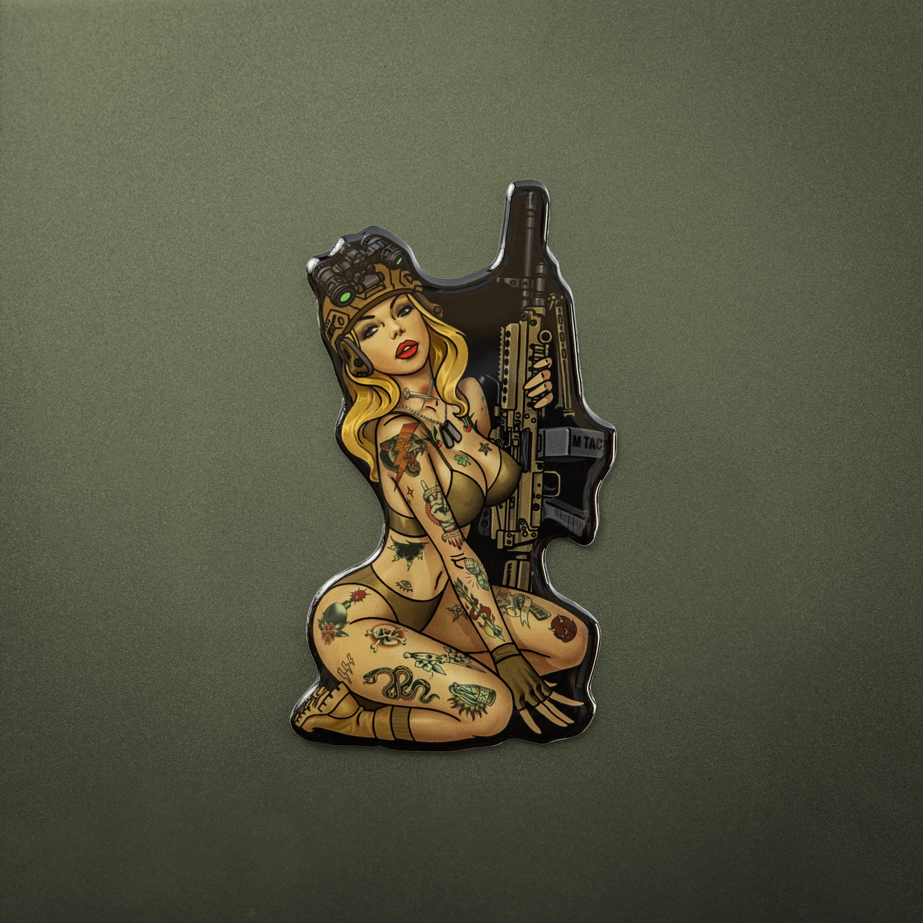 M-Tac наклейка Tactical girl №5 Hooligan M-Tac наклейка Tactical girl №5 Hooligan - Зображення 9