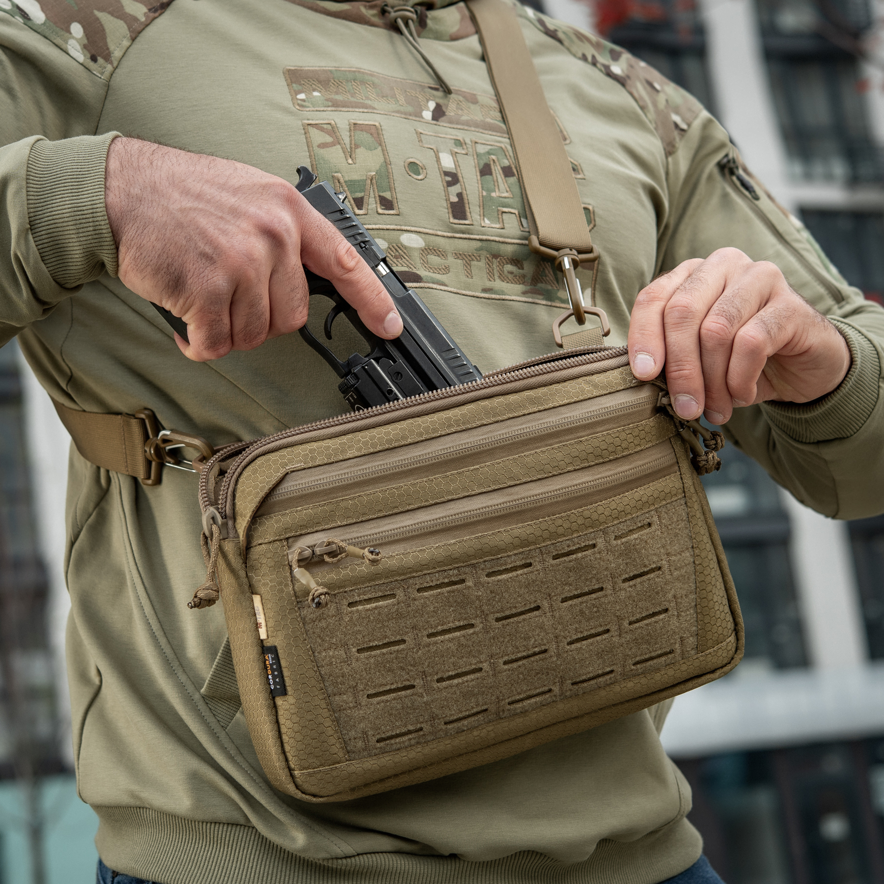 M-Tac сумка Admin Bag Medium Elite з липучкою Hex Coyote M-Tac сумка Admin Bag Medium Elite з липучкою Hex Coyote — изображение 31