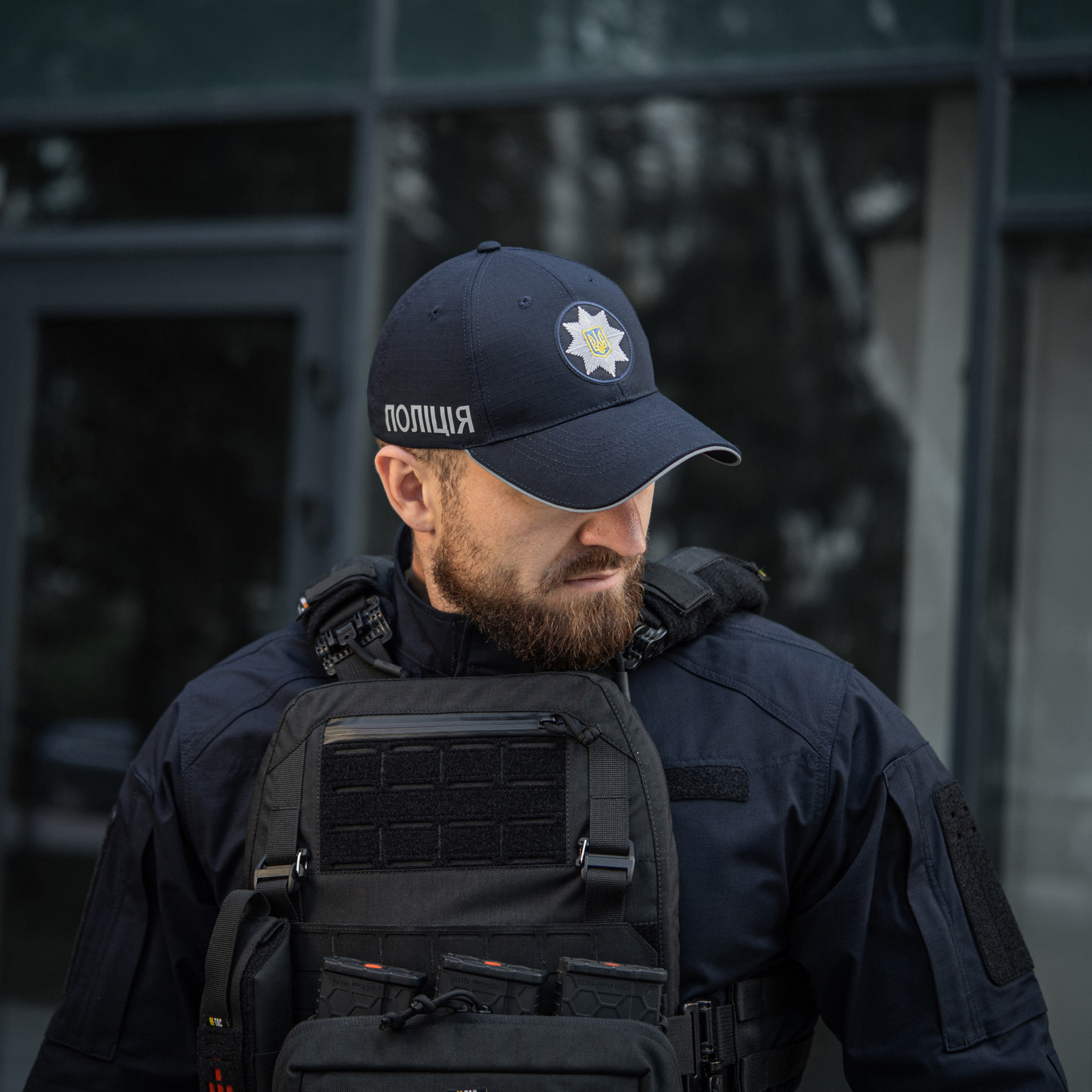 M-Tac бейсболка Поліція Elite Flex рип-стоп Dark Navy Blue M-Tac бейсболка Поліція Elite Flex рип-стоп Dark Navy Blue — изображение 7