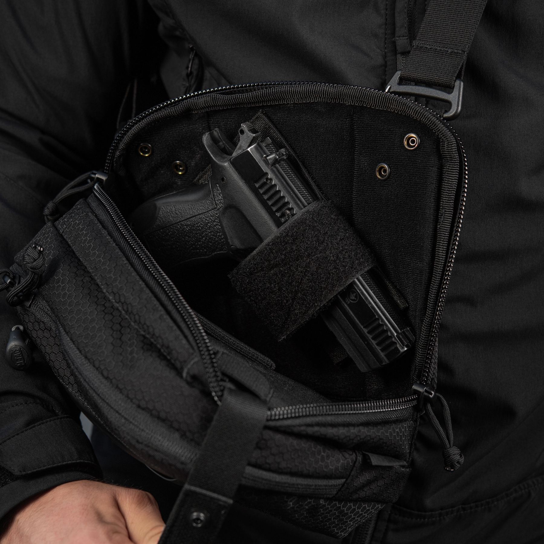 M-Tac сумка EDC Bag Elite HEX Black M-Tac сумка EDC Bag Elite HEX Black — изображение 38