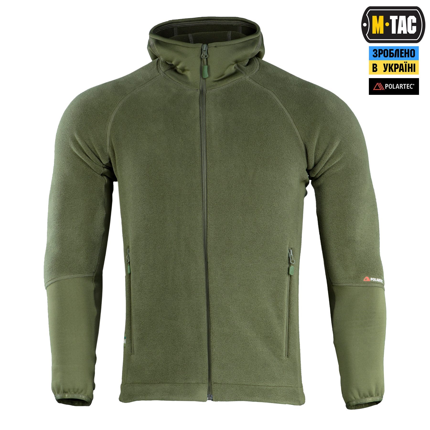 M-Tac кофта Hoodie Polartec Sport Army Olive M-Tac кофта Hoodie Polartec Sport Army Olive — изображение 2