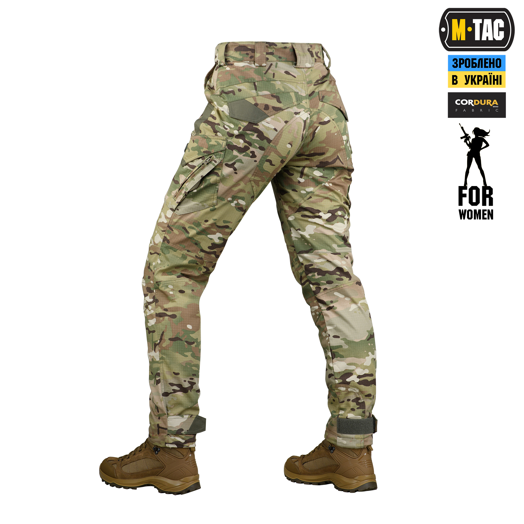 M-Tac штаны Aggressor Lady рип-стоп MC M-Tac штани Aggressor Lady ріп-стоп MC — изображение 4